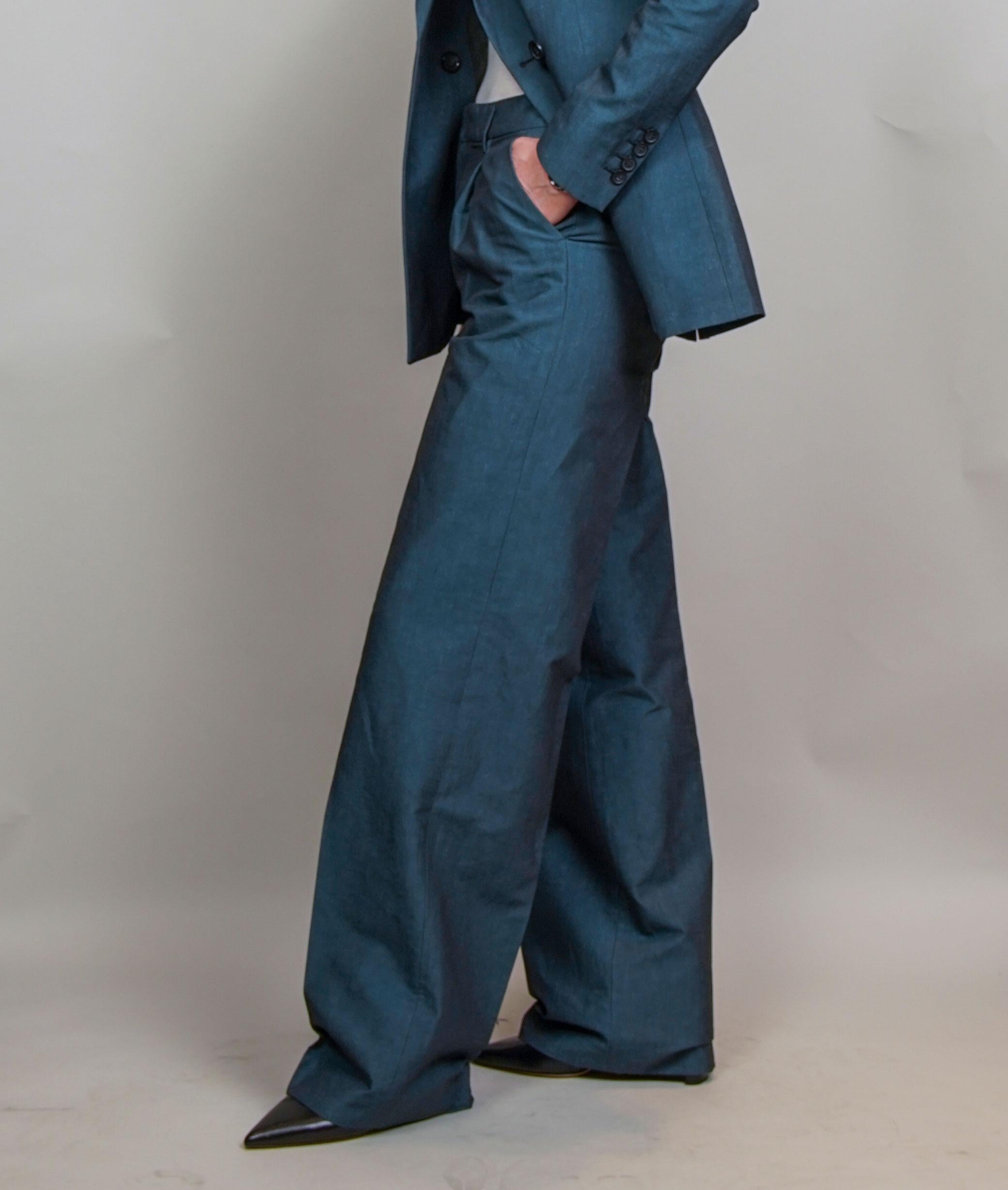 Pantalone Pt Torino donna Lola blu LOLA ZI33 0370 PT TORINO