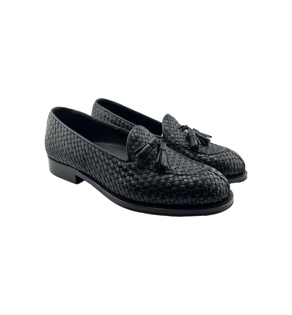Mocassini Crisci uomo 3585 Intreccio neri 3585 NAP.INTRECCIO CRISCI
