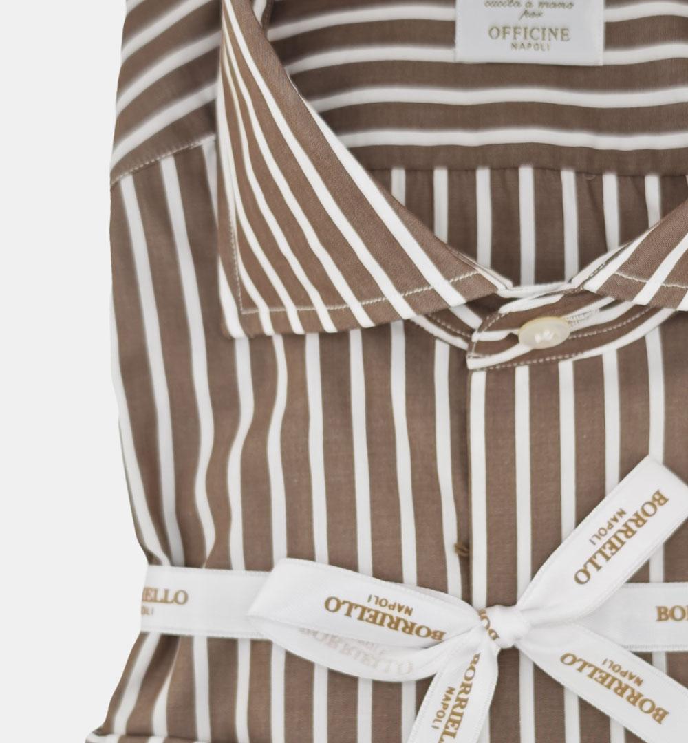 Camicia BORRIELLO uomo 22021 Moro 22021 1 BORRIELLO