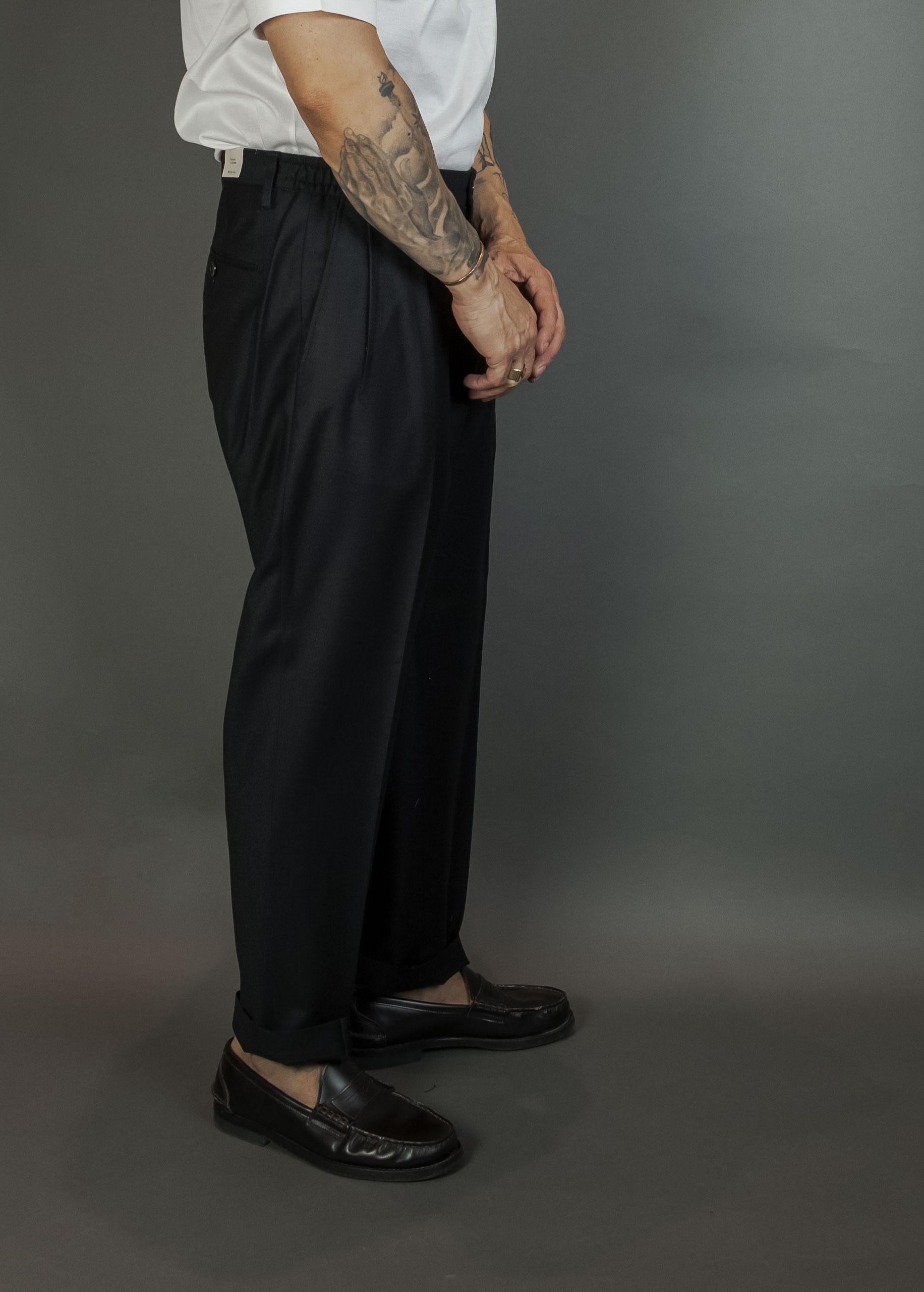 Pantalone Briglia uomo Portobellos nero PORTOBELLOS 400120 010 NERO BRIGLIA