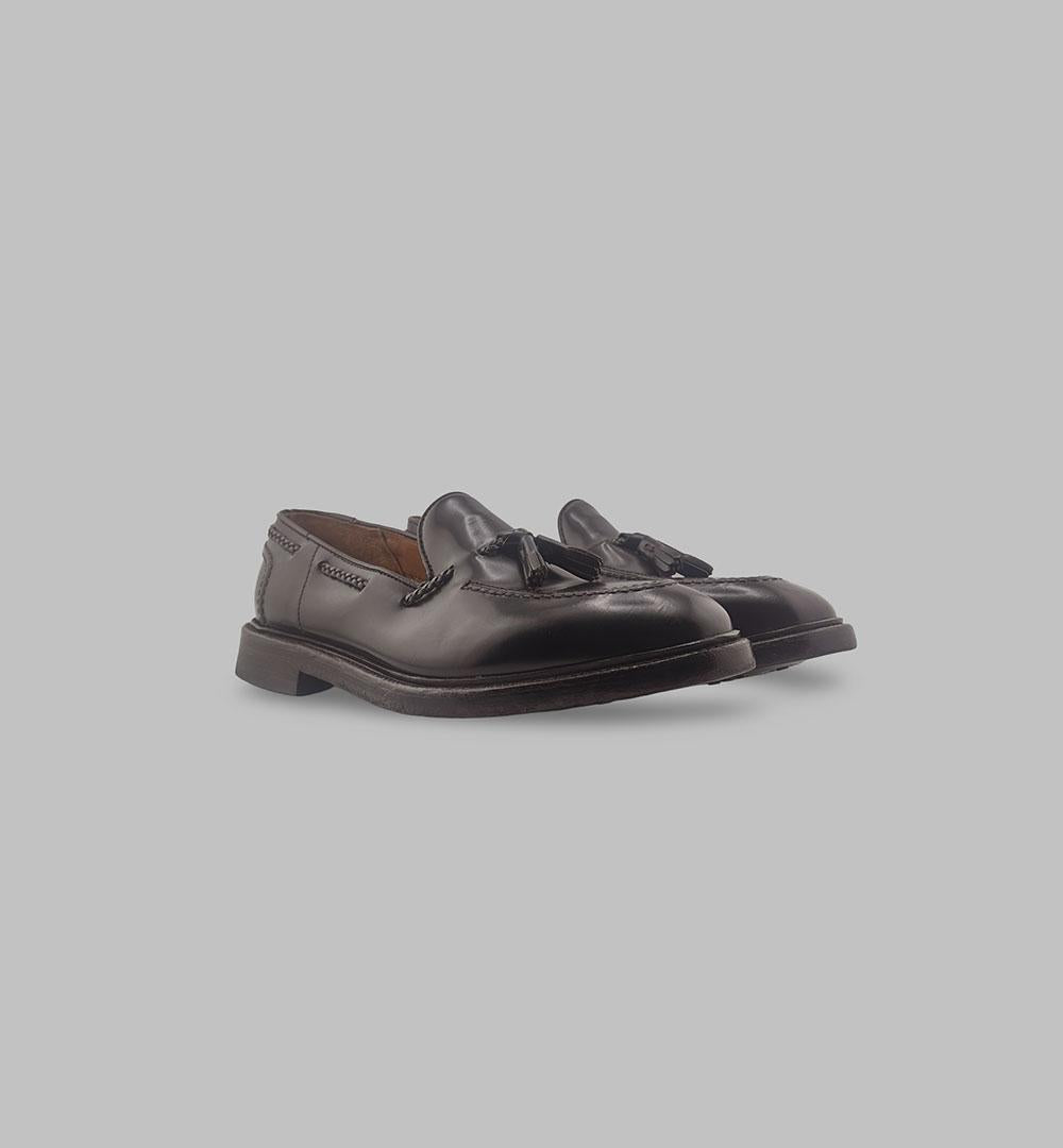 Mocassini Green George uomo 2032 testa di moro 2032 POLIS 97 NAP PE. GREEN GEORGE