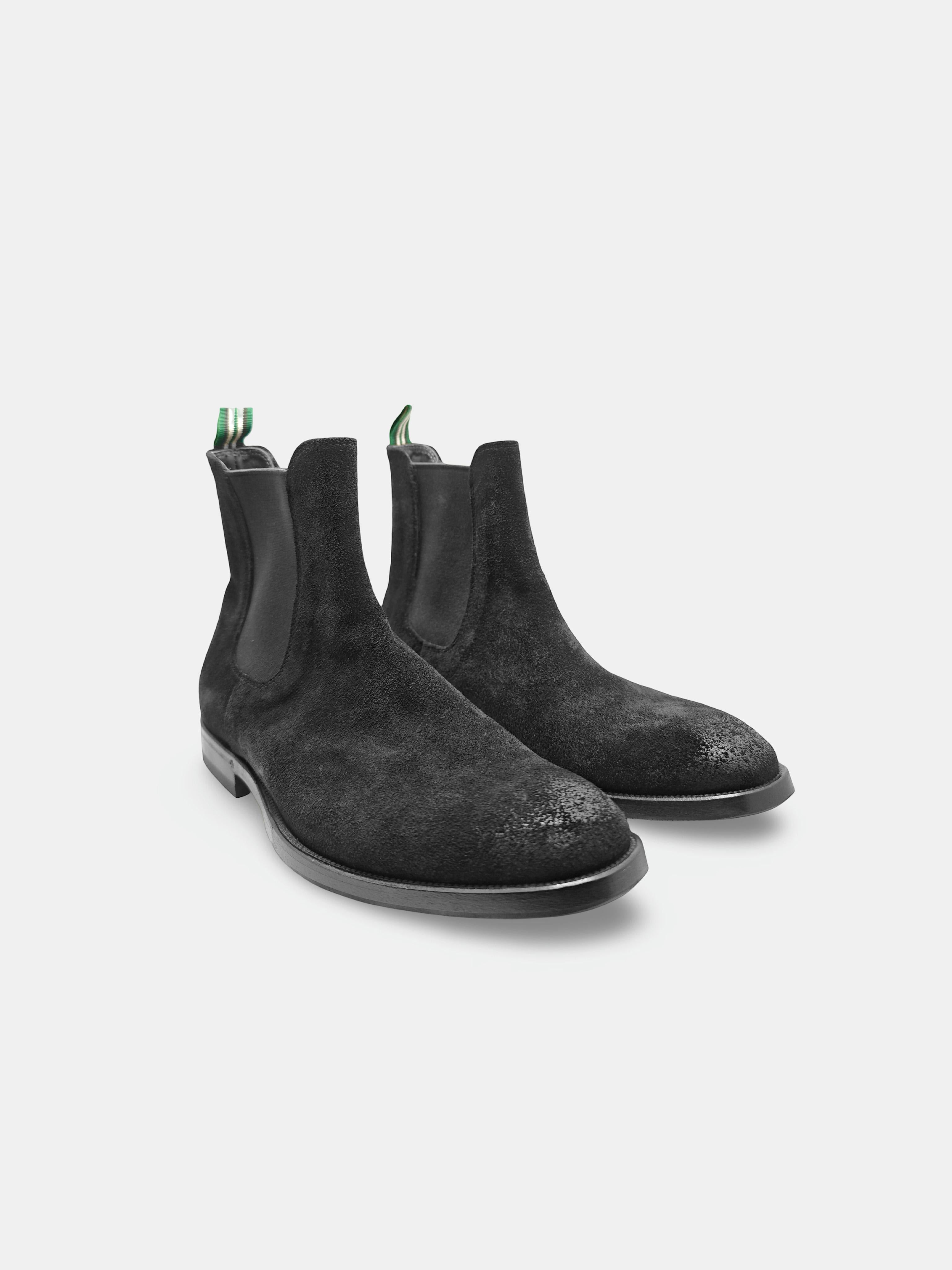 Stivaletti GREEN GEORGE uomo 7038 Nero 7038 BEATLES GREEN GEORGE