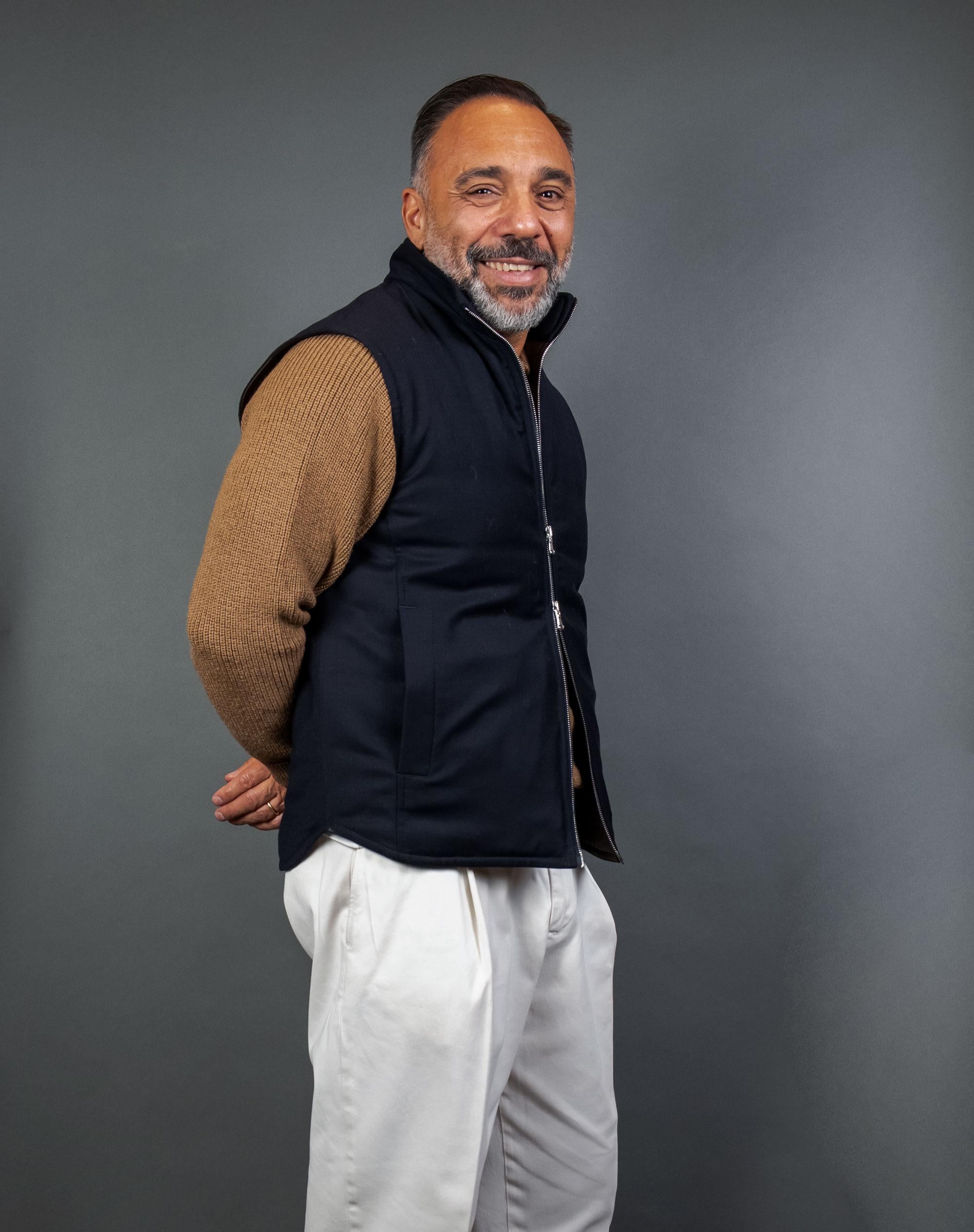 Smanicato BRIGLIA uomo PARKER 400120 Blu PARKER 400120 011 NAVY BRIGLIA