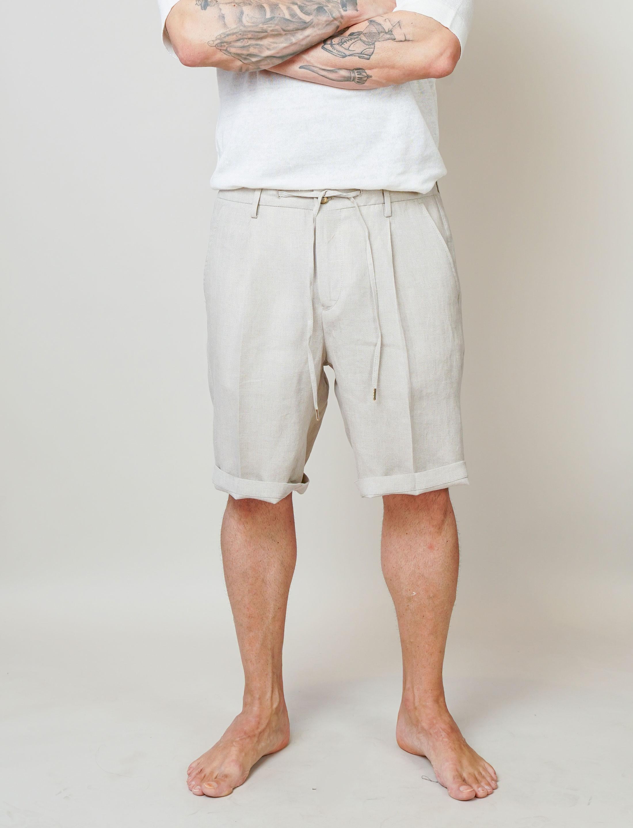 Bermuda Briglia uomo Olbias beige OLBIAS 300117 43 BRIGLIA
