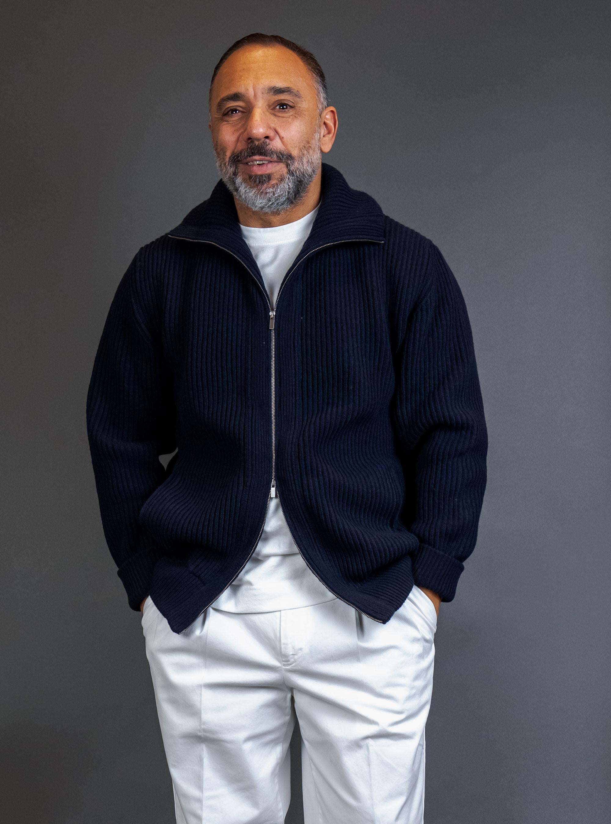 Cardigan ALTEA uomo 2561150 Blu 2561150 01 BLU ALTEA