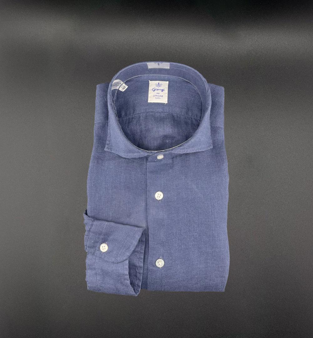 Camicia Giangi uomo 5703 blu 5703 9401 BLU GIANGI