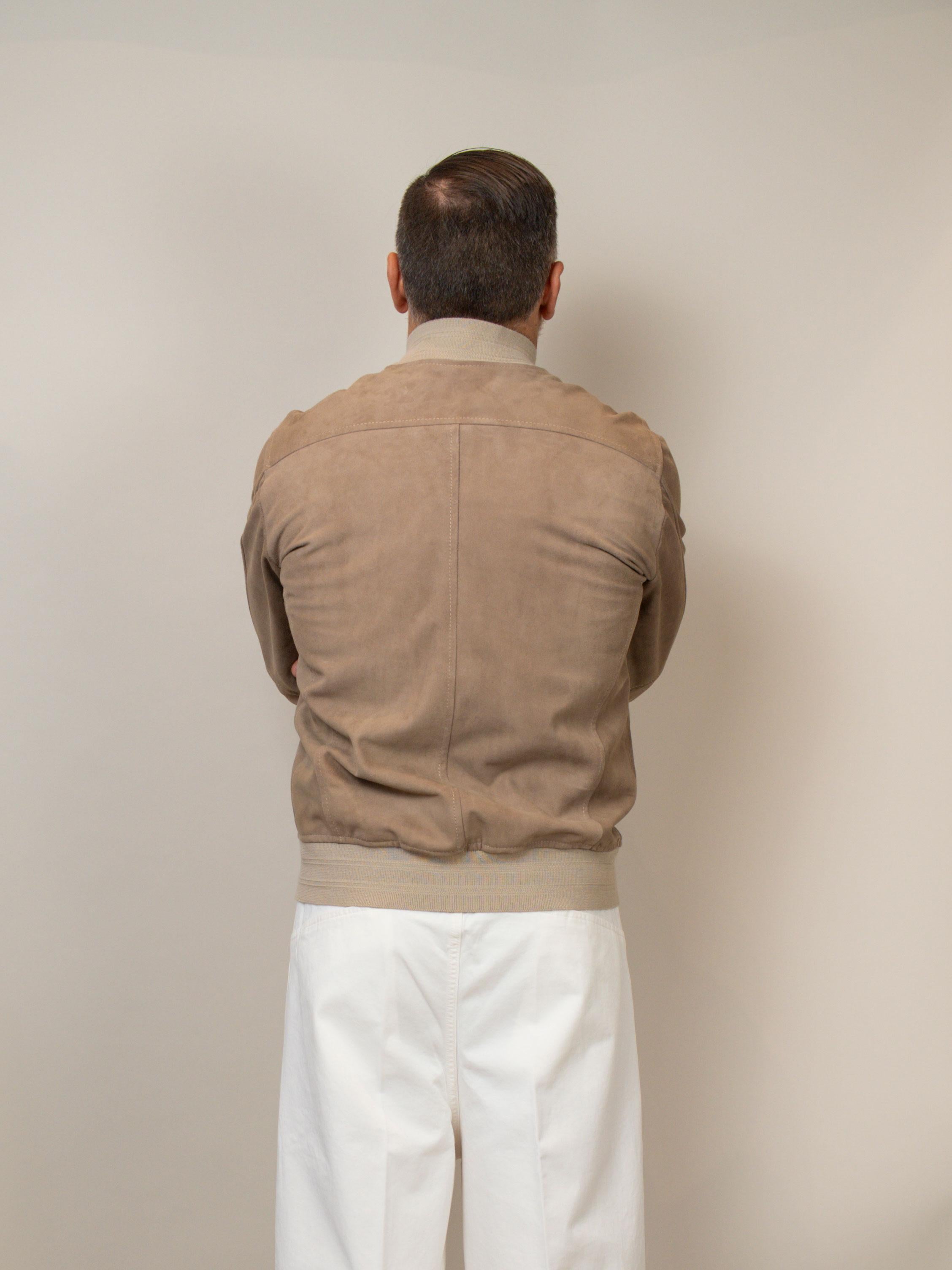 Giubbino Dfour uomo 870 CMA beige BOMBER 870 CMA BEIGE DFOUR