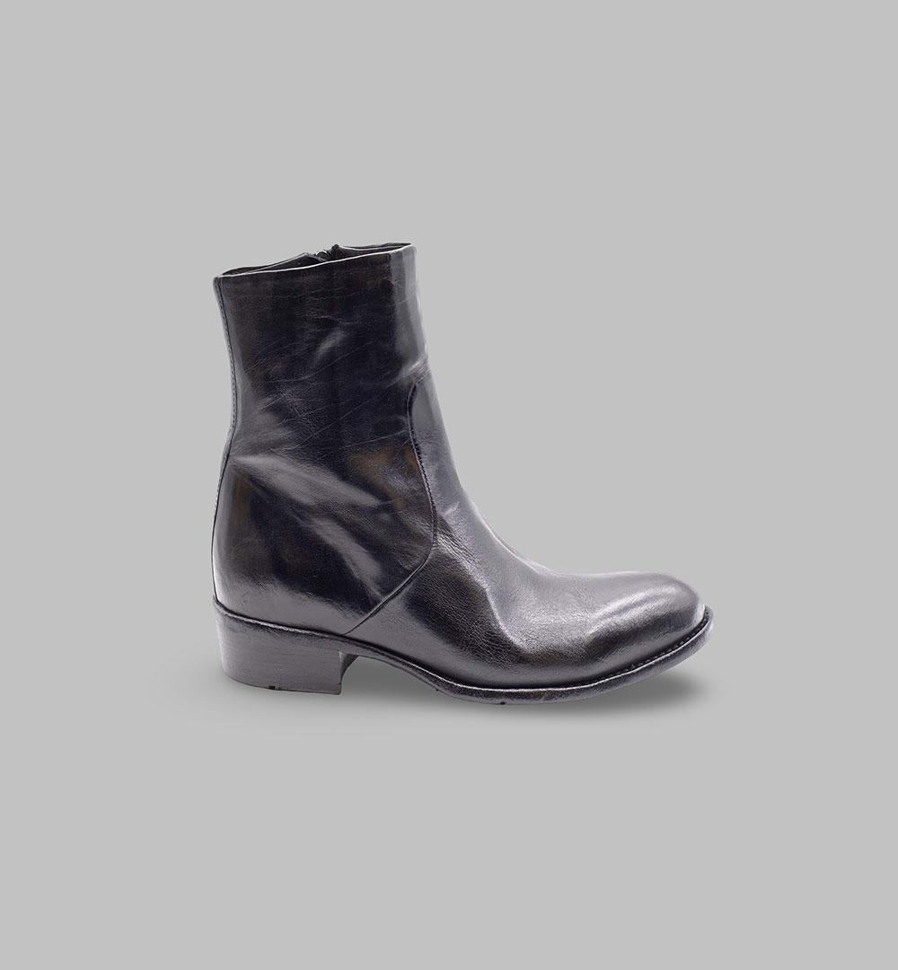 Stivaletti Lemargo uomo HX03A neri<BR/> HX03A ZIP.N LEMARGO