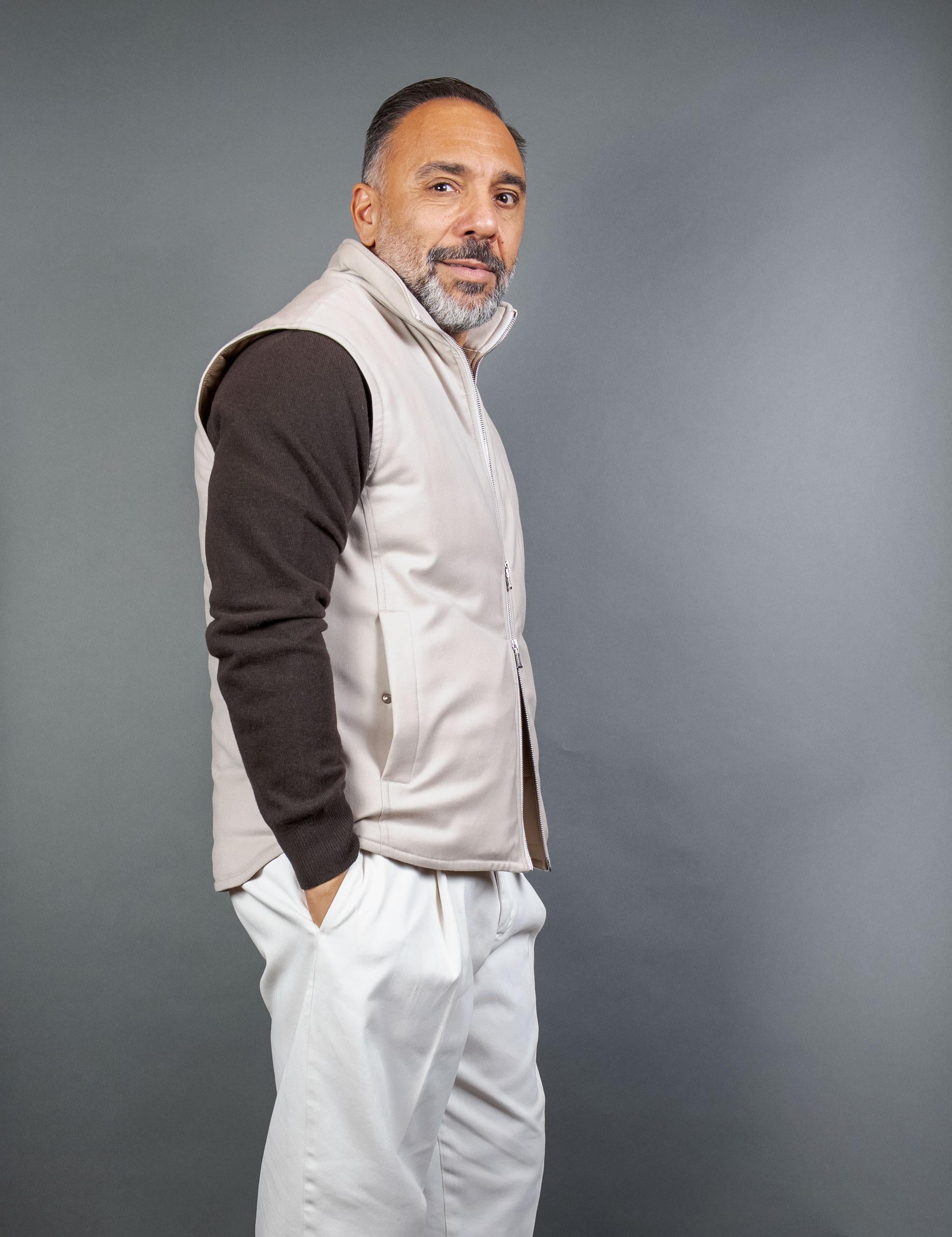 Smanicato BRIGLIA uomo PARKER 400120 Beige PARKER 400120 0123 BEIGE BRIGLIA