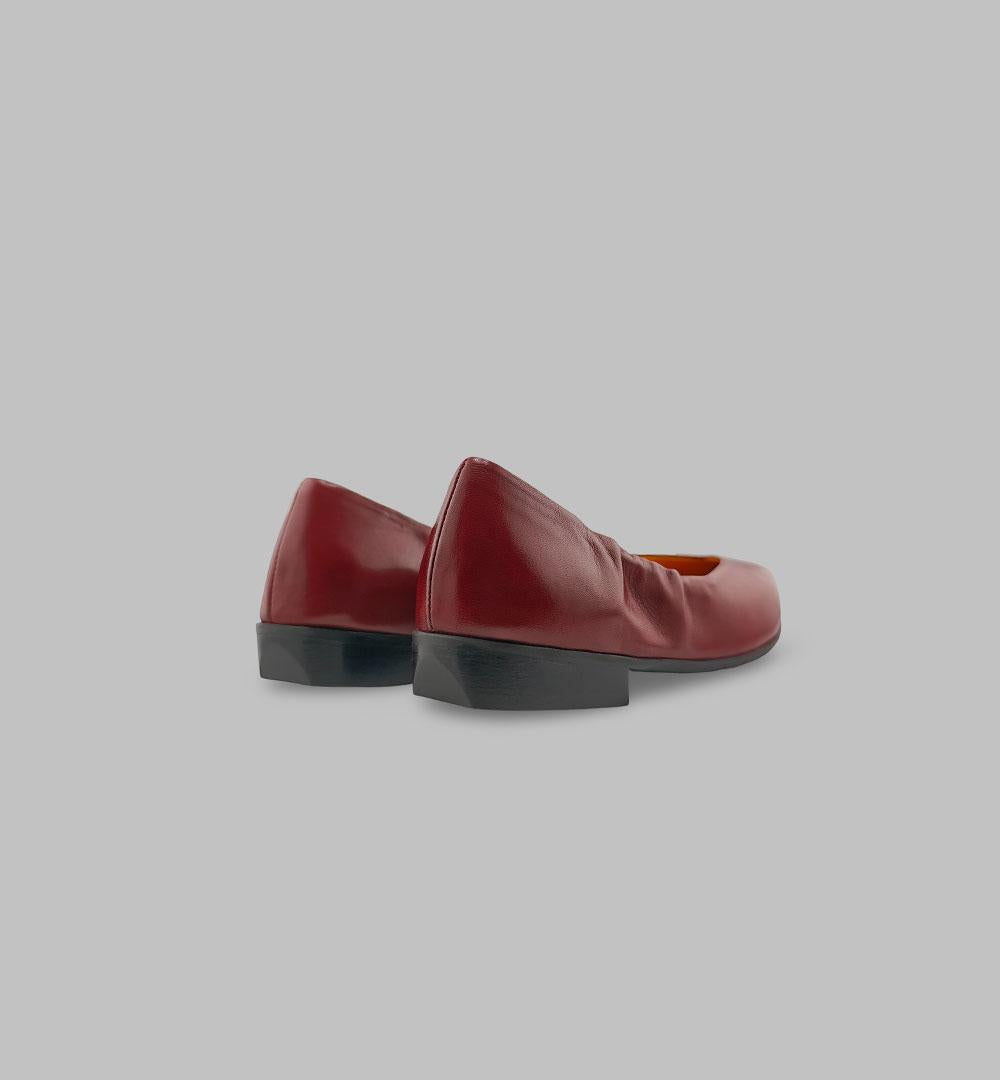 Ballerina Mara Bini donna V427 rossa V427 PUNTA BRUNELLO MARA BINI