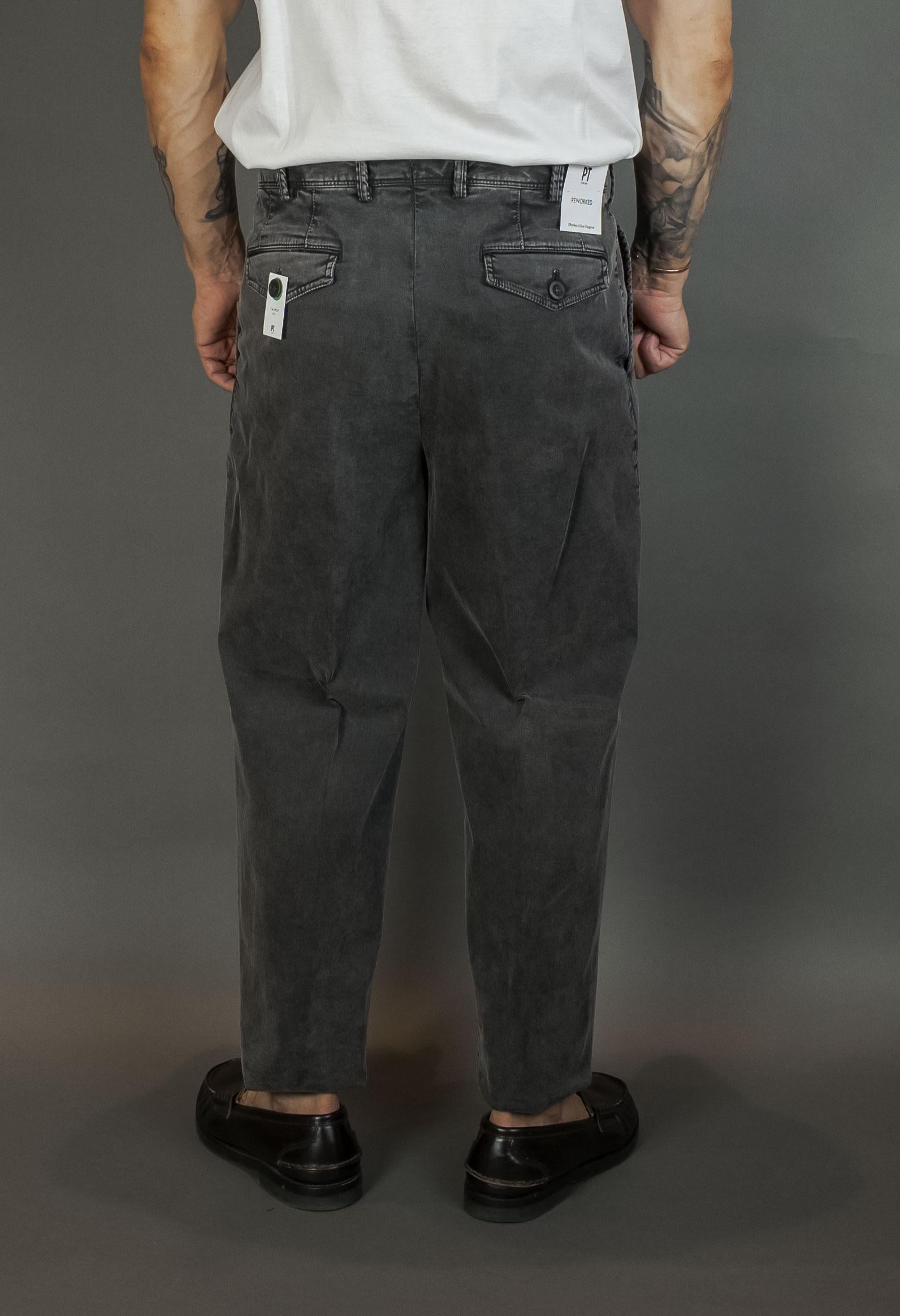 Pantalone PT Torino uomo ZTCMZB0RWLNK28 nero ZTCMZB0RWLNK28 M990 NERO PT