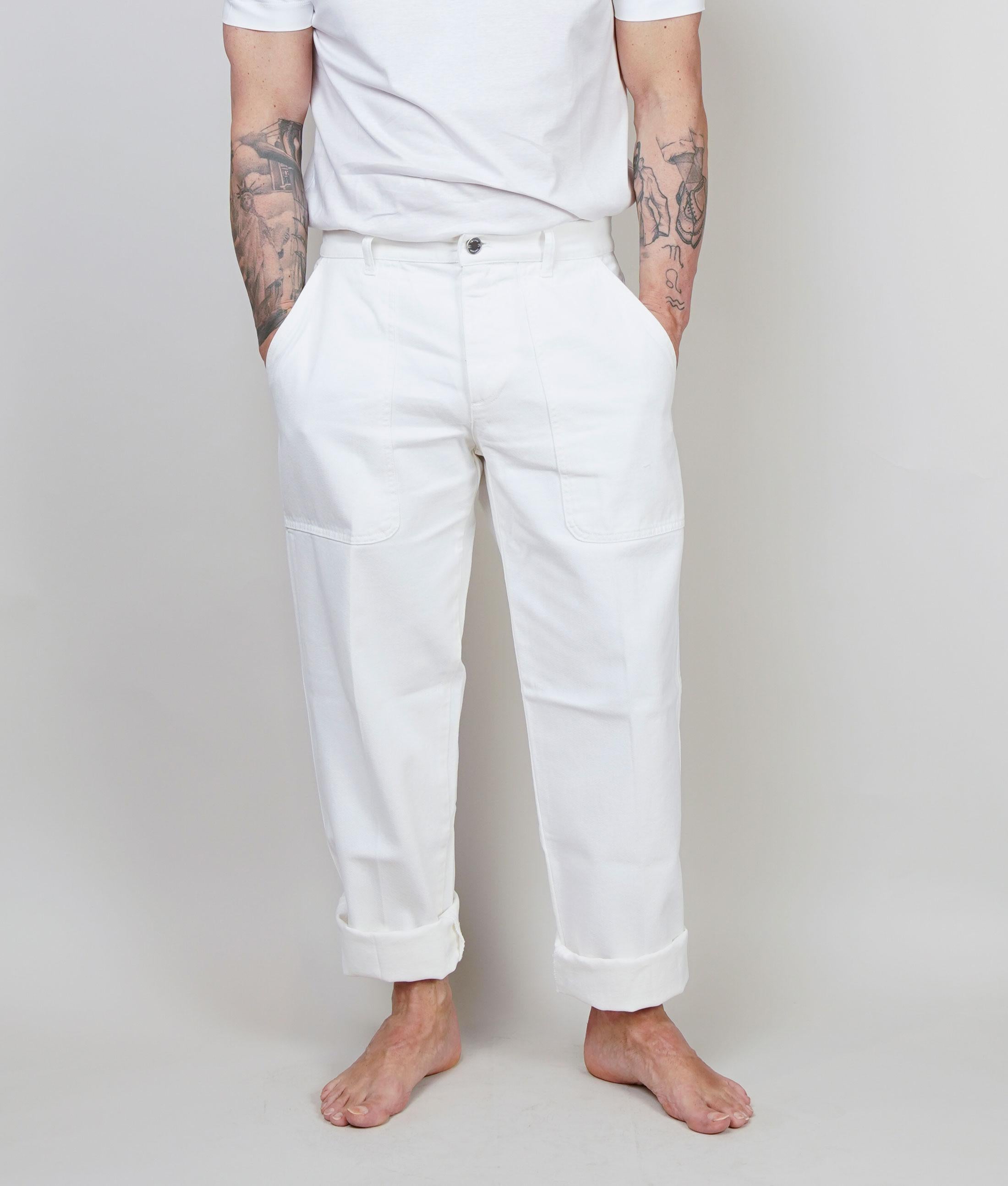 Jeans PT Torino uomo Fatique ecrù FATIQUE AP09Z0 TX14T0 Y018 PT TORINO