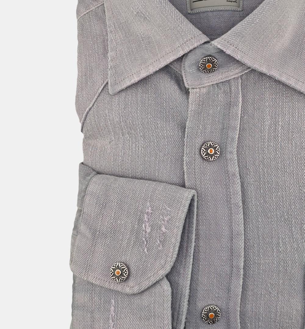 Camicia Sartorio uomo Texas grigia TEXAS 445909002 SARTORIO