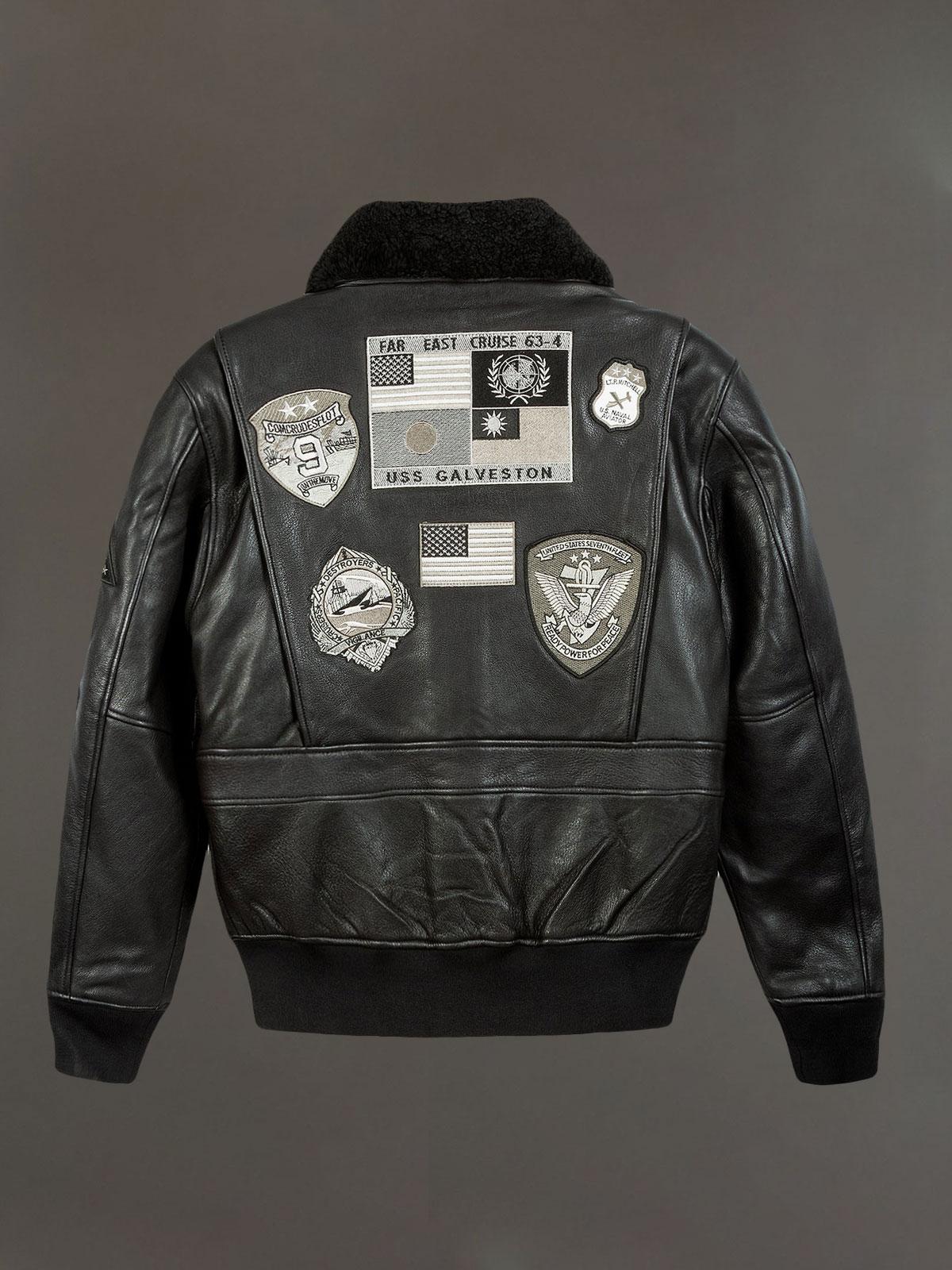 Giubbino TOP GUN uomo TG1 Nero TG1 032 BLACK TOP GUN