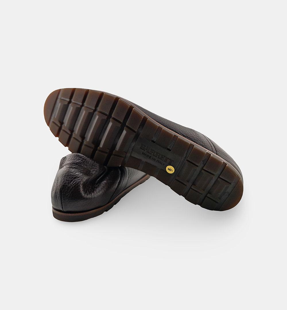 Mocassini Barrett uomo 241U037 cioccolato 241U037 4 LISCIA BARRETT