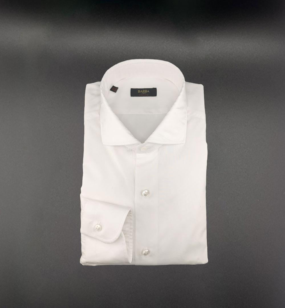 Camicia Barba uomo K1U13P01PZ8100 bianca K1U13P01PZ8100 0001 BIANCA BARBA