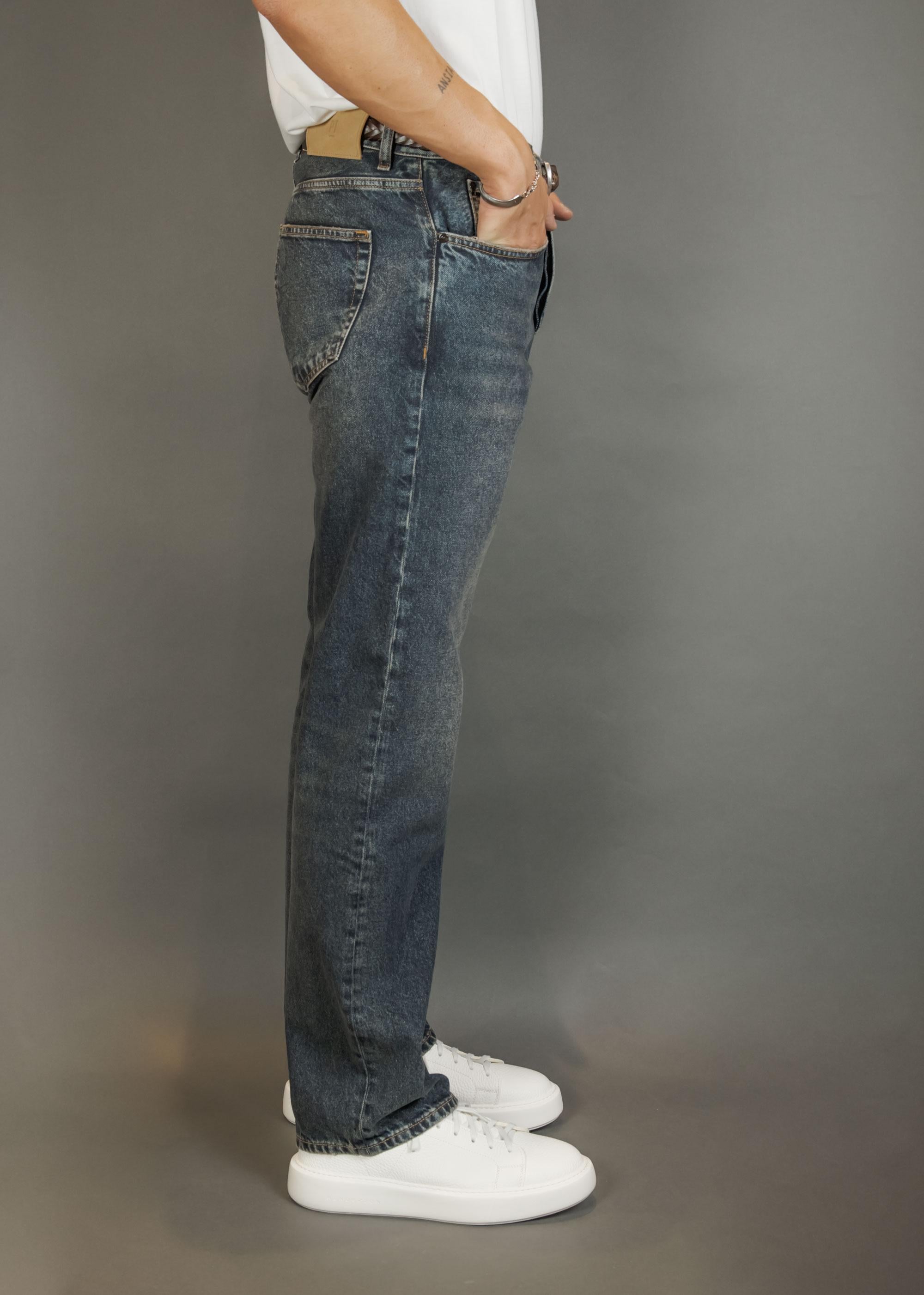 Jeans PT TORINO uomo QPL5B0 AW0210 Blu QPL5B0 AW0210 MN32 DENIM PT TORINO