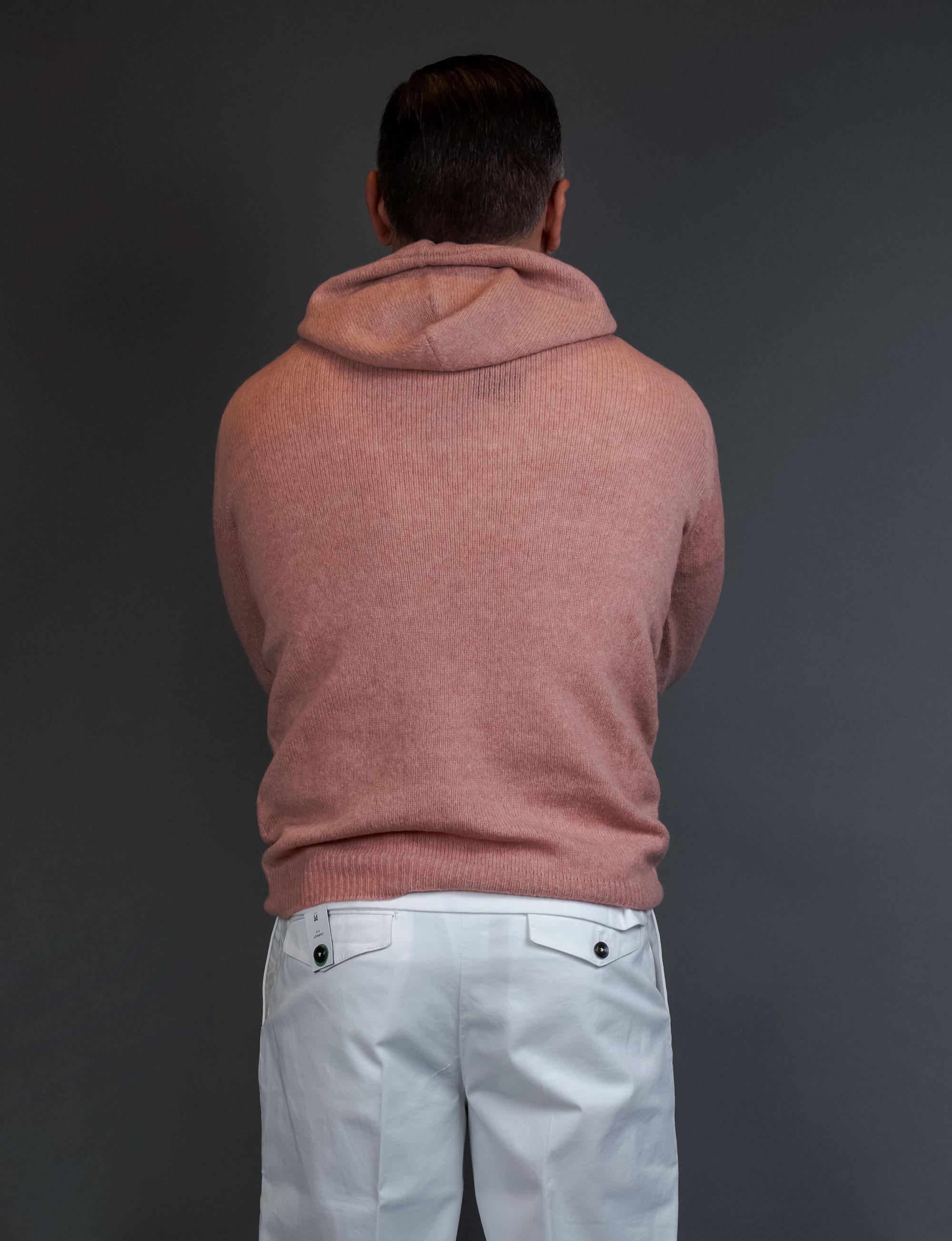 Felpa ROBERTO COLLINA uomo 40007 Rosa 40007 4031 ROBERTO COLLINA