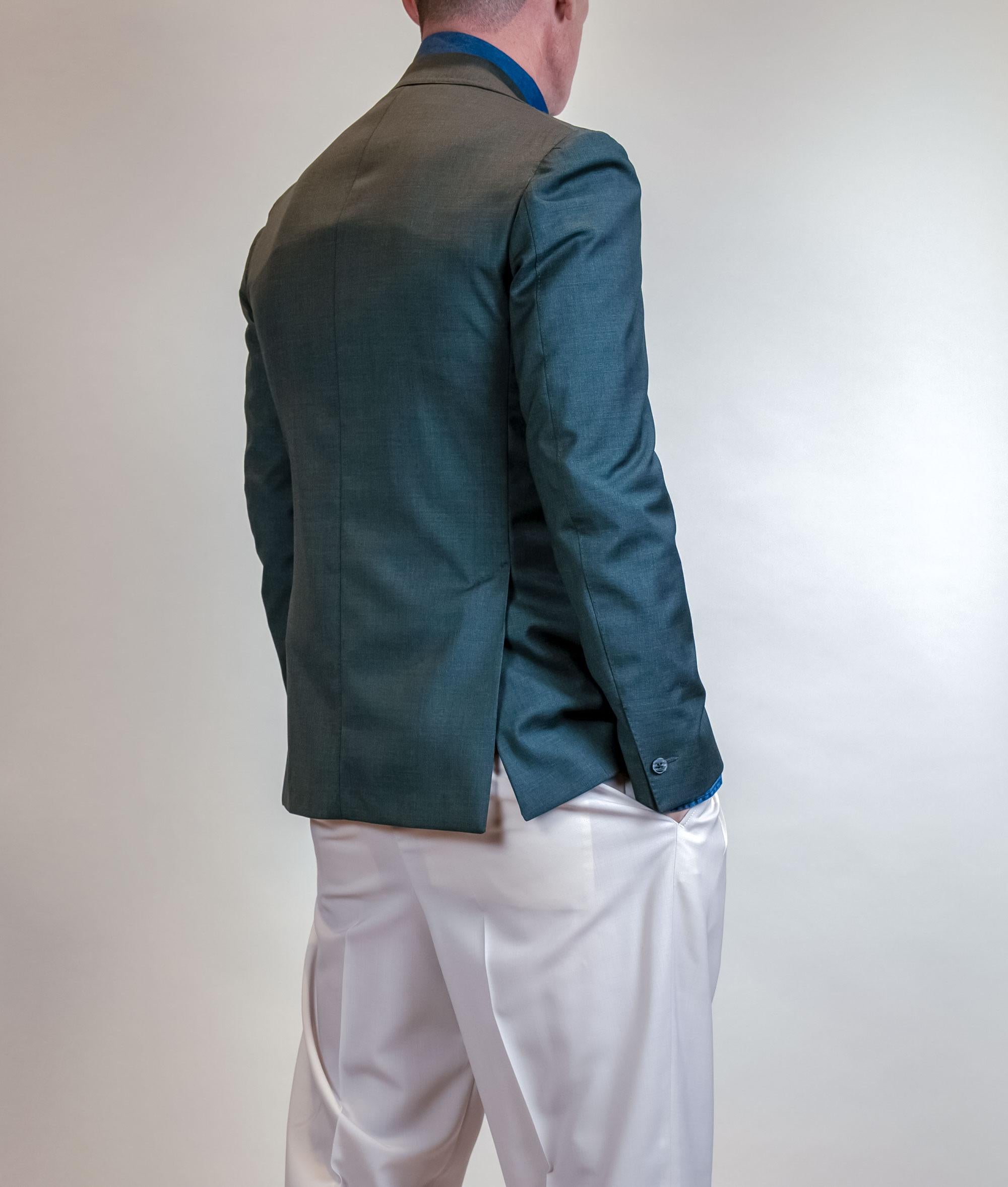 Giacca LUIGI BIANCHI MANTOVA uomo GIACCA 2611 64201 Verde GIACCA 2611 64201 7 LUIGI BIANCHI MANTOVA