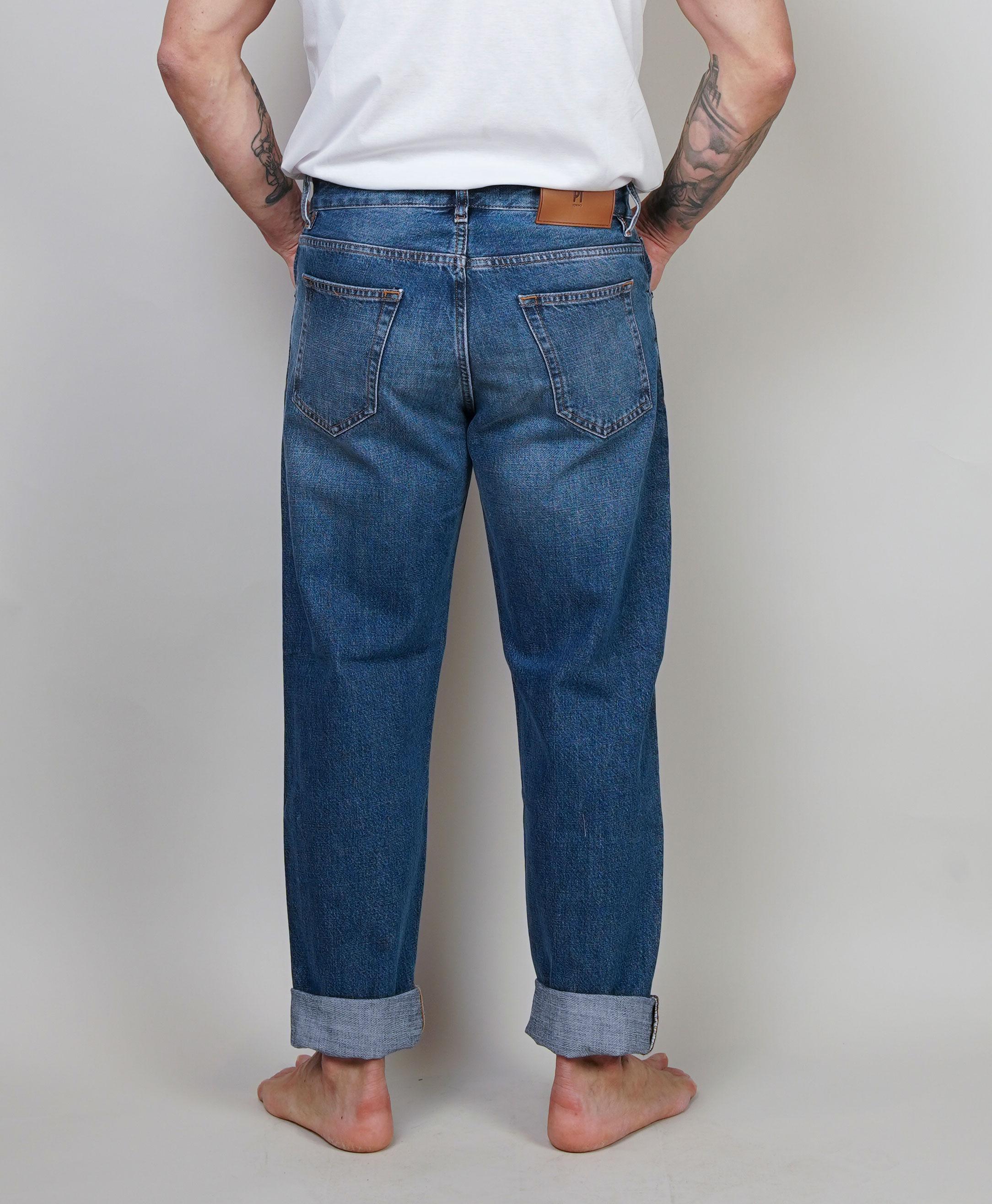Jeans PT Torino uomo Rebel blu medio REBEL RP05B0 OA5110 MI31 PT TORINO