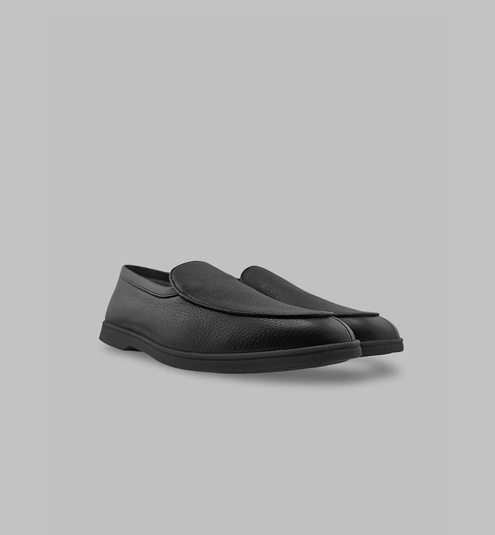 Mocassino Henderson uomo DINO.C.2 nero DINO.C.2 SLIPPERS HENDERSON