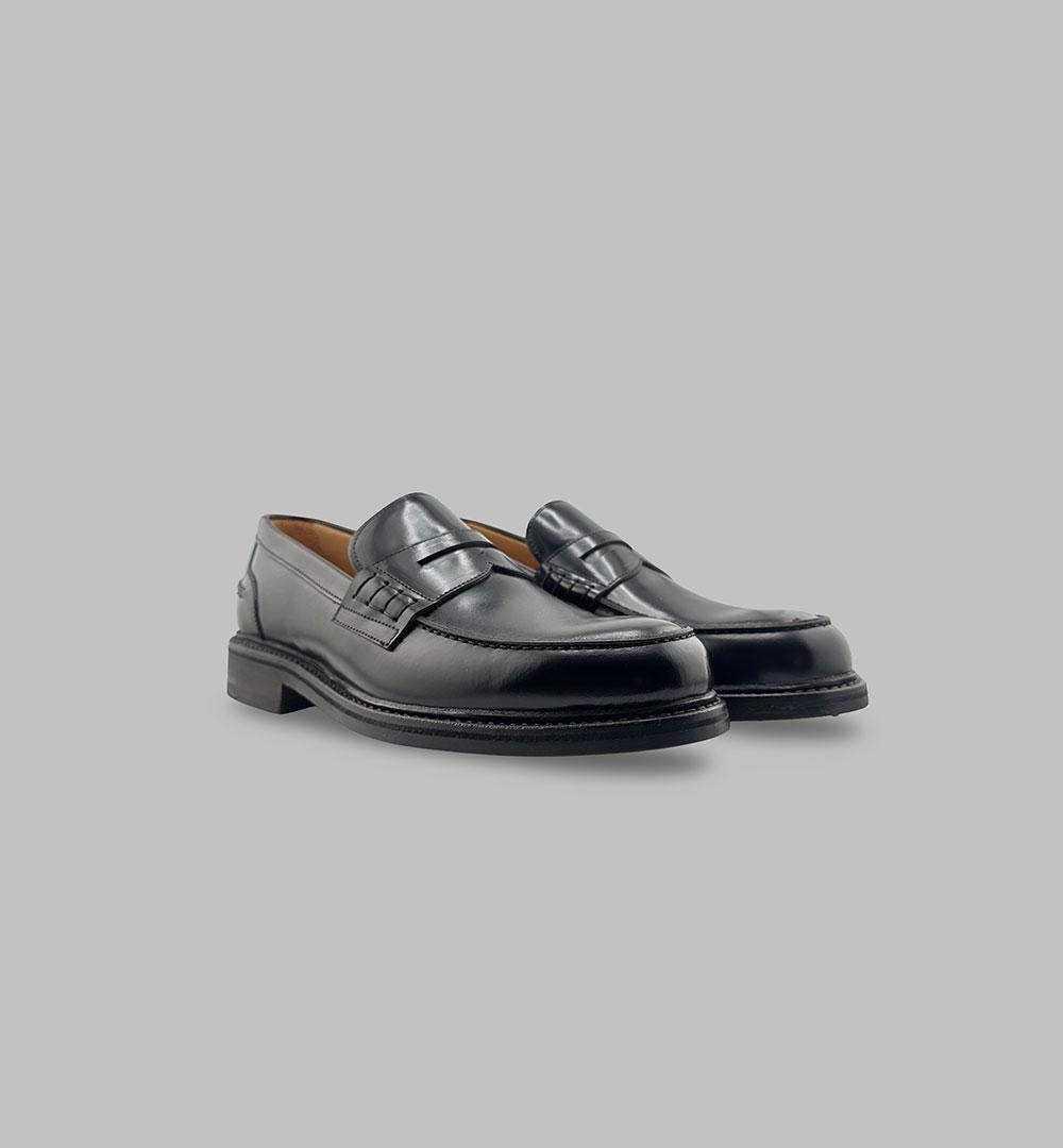 Mocassini Berwick uomo 5633 ebano 5633 PENNY.E.V BERWICK