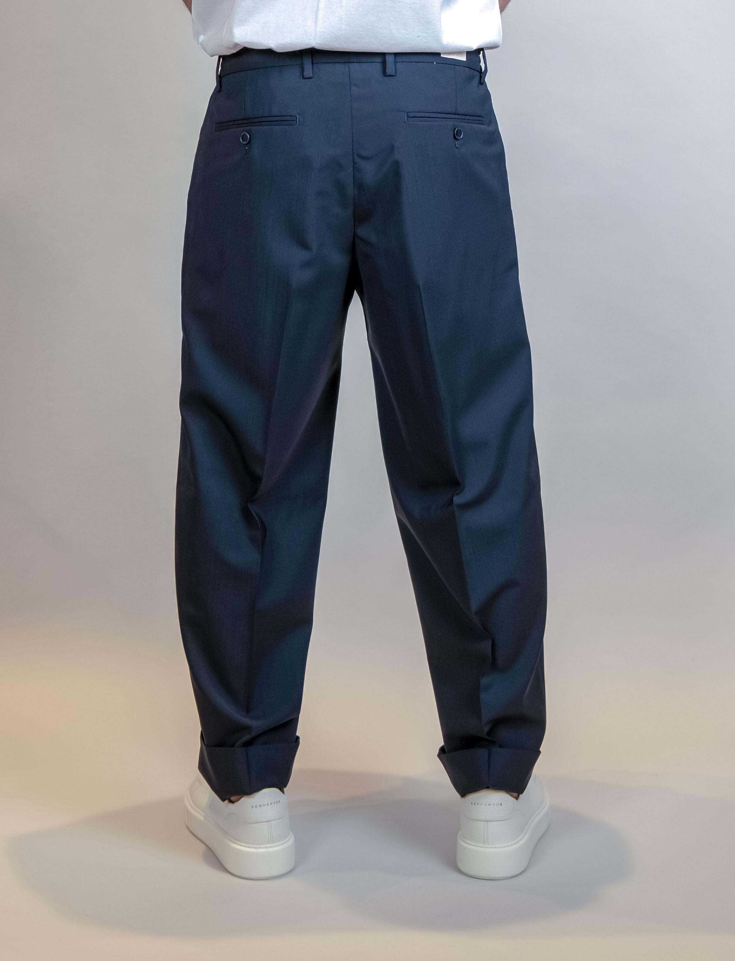 Pantalone BRIGLIA uomo MANHATTANS 30082 Blu MANHATTANS 30082 011 BRIGLIA