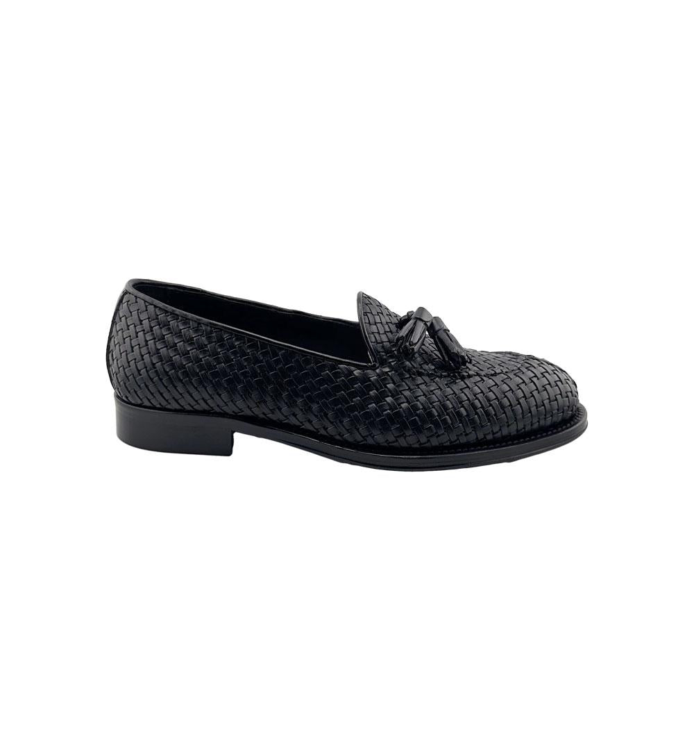 Mocassini Crisci uomo 3585 Intreccio neri 3585 NAP.INTRECCIO CRISCI