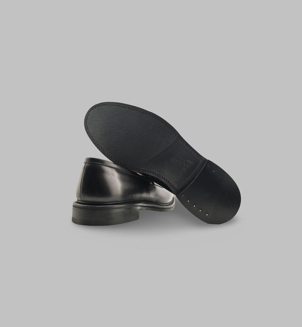 Mocassini Berwick uomo 5316 nero<BR/> 5316 CHATEAUBRIAND FASCETTA F.C BERWICK