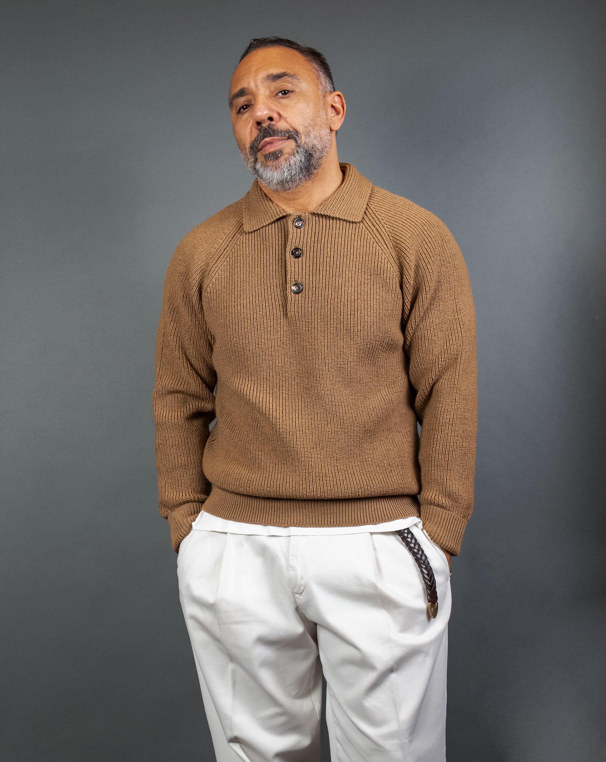 Maglione CIRCOLO uomo 5154 Marrone 5154 2283 BISCOTTO CIRCOLO