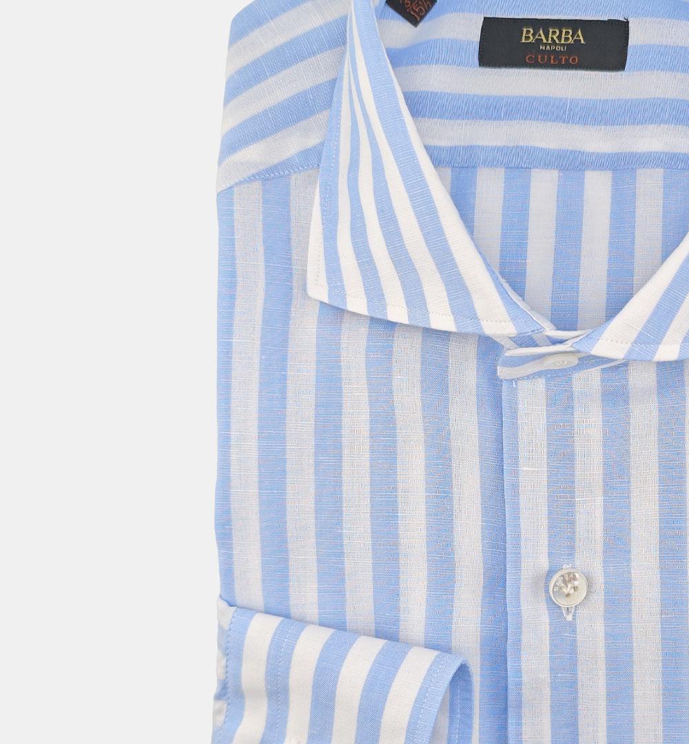 Camicia Barba uomo K1U13 0154032 celeste K1U13 0154032 1 BARBA