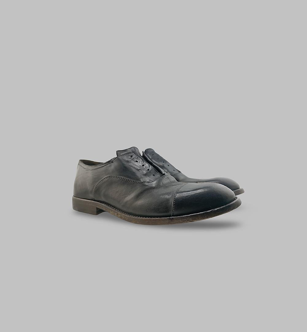 Slip On SHOTO uomo 1133 Nero 1133 WASHED.N SHOTO