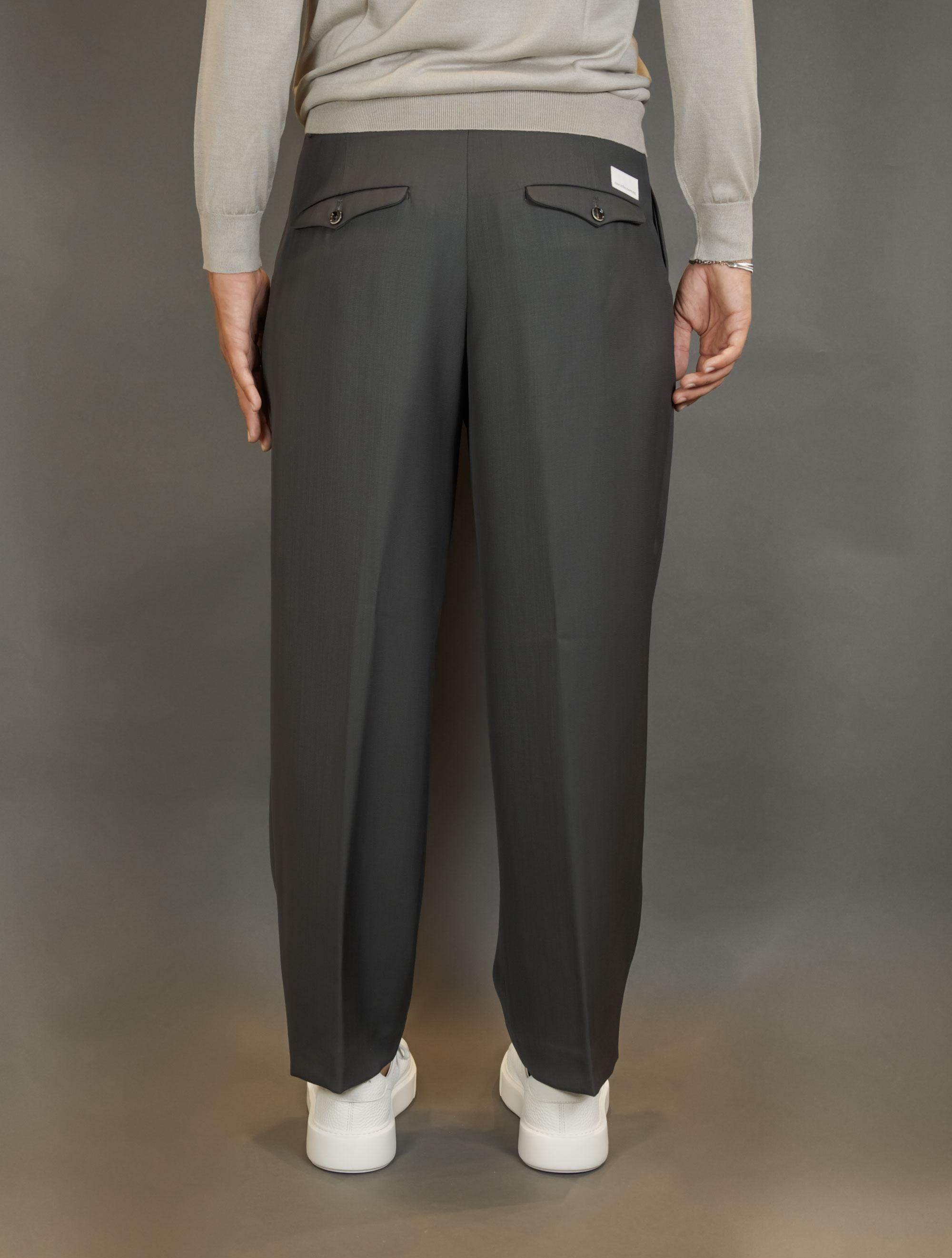 Pantalone NINE INTHE MORNING uomo KAI18 BAGGY Grigio KAI18 BAGGY KETTE NINE INTHE MORNING