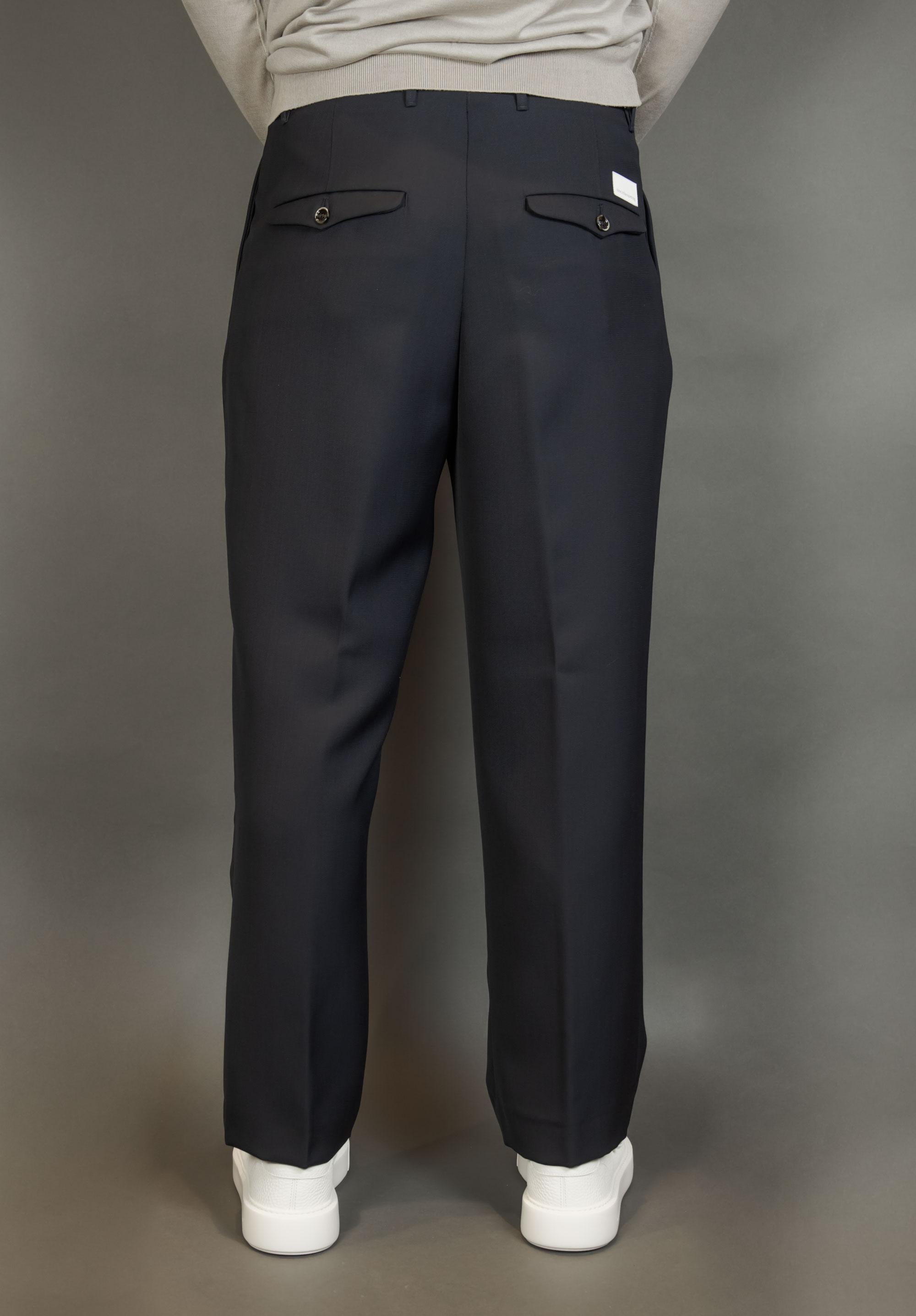 Pantalone NINE INTHE MORNING uomo KAI18 BAGGY Blu KAI18 BAGGY BLU NA NINE INTHE MORNING