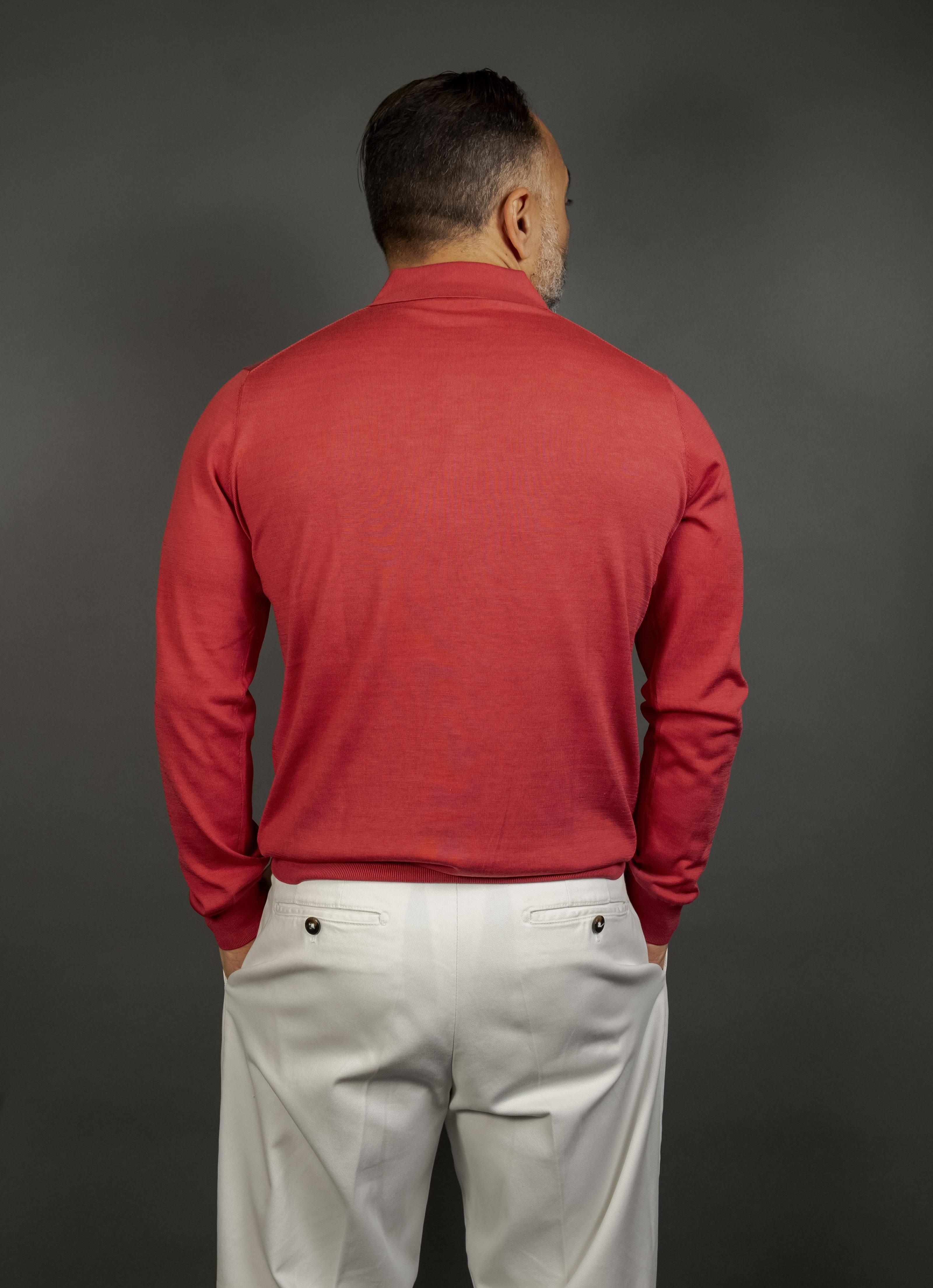 Polo Kangra uomo 1004 03 lampone 1004 03 018 LAMPONE KANGRA