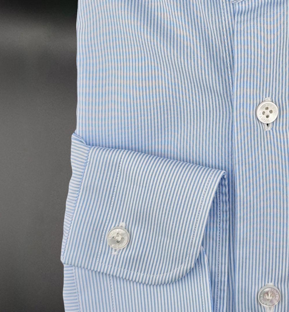 Camicia Barba uomo K1U13P01PZ8200 azzurra<BR/> K1U13P01PZ8200 8200 RIGA BARBA