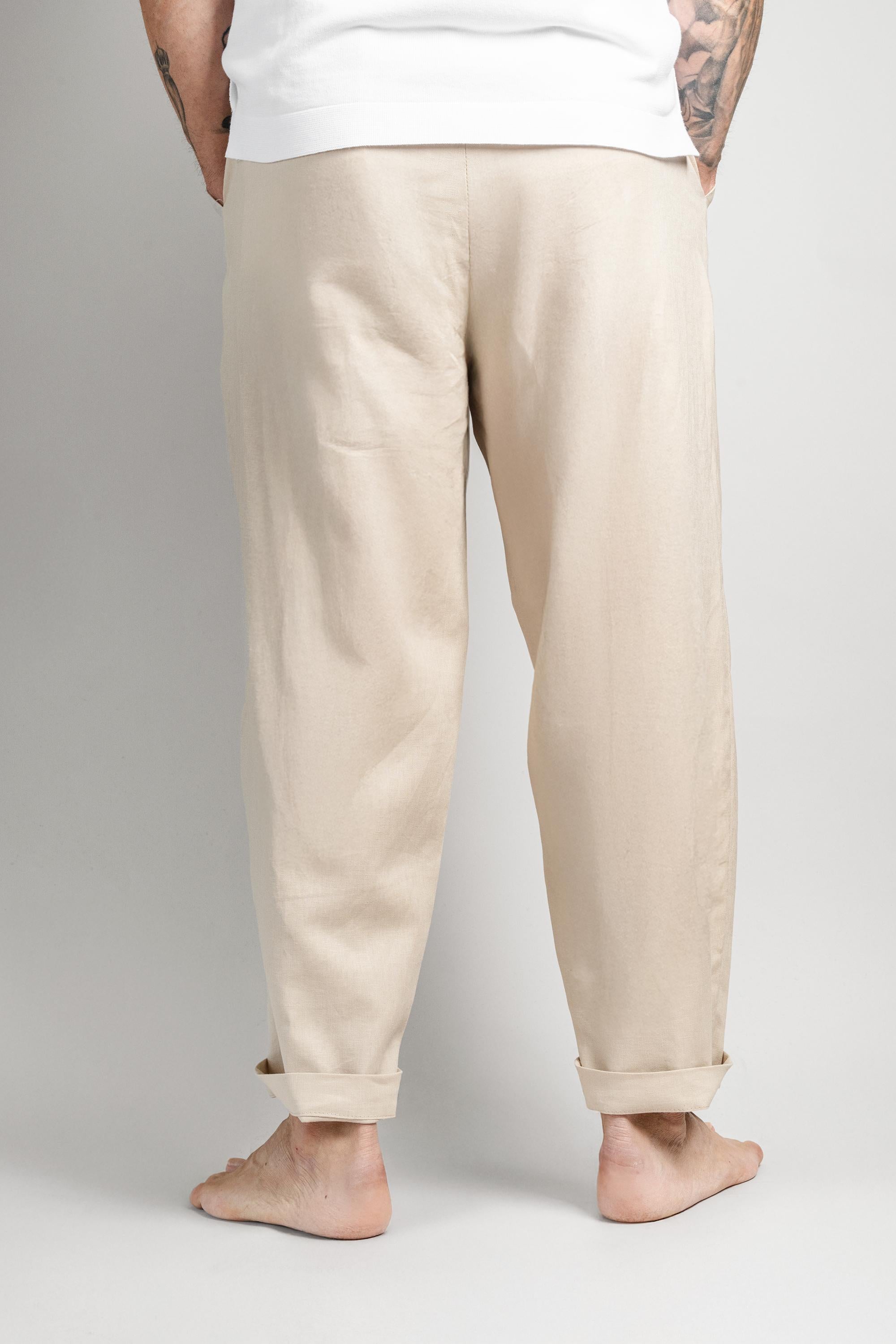 Pantalone OFFICINE uomo JAPAN Beige JAPAN BEIGE OFFICINE