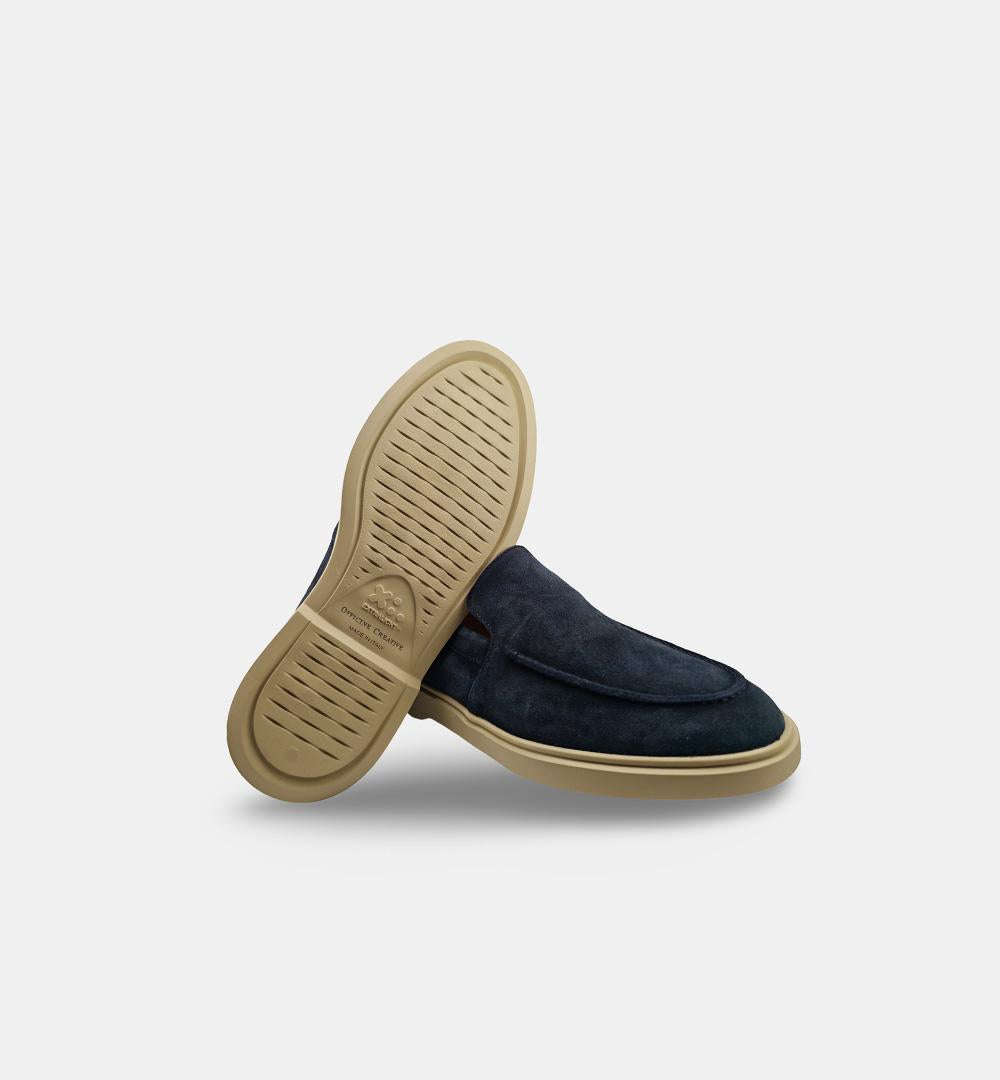 Mocassini OFFICINE CREATIVE uomo BONES002 Blu BONES/002 NAVY OFFICINE CREATIVE