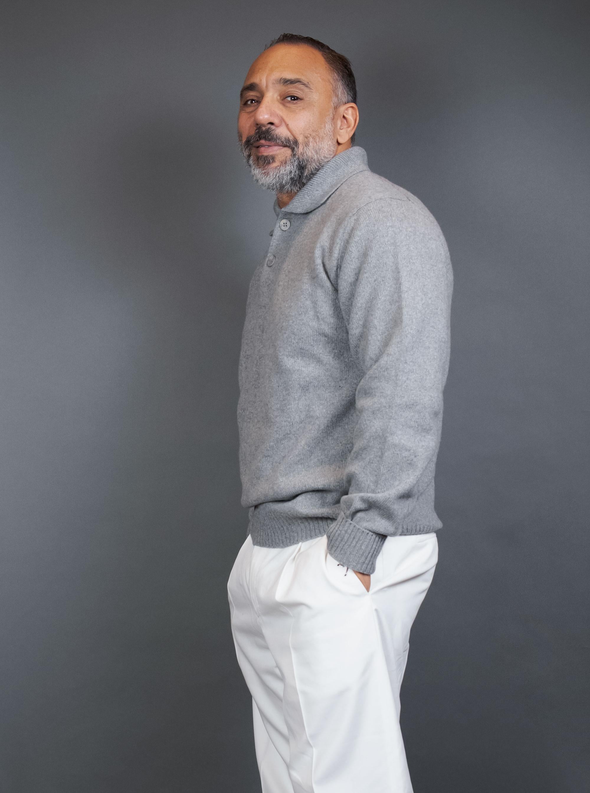 Maglione OFFICINE uomo POLO Grigio POLO GRIGIO OFFICINE