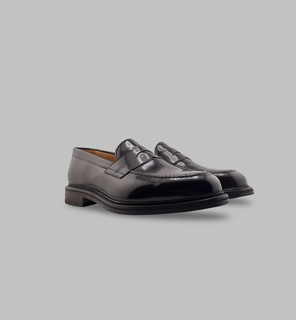 Mocassini Berwick uomo 9628 ebano 9628 FASCETTA ANTIK.E BERWICK