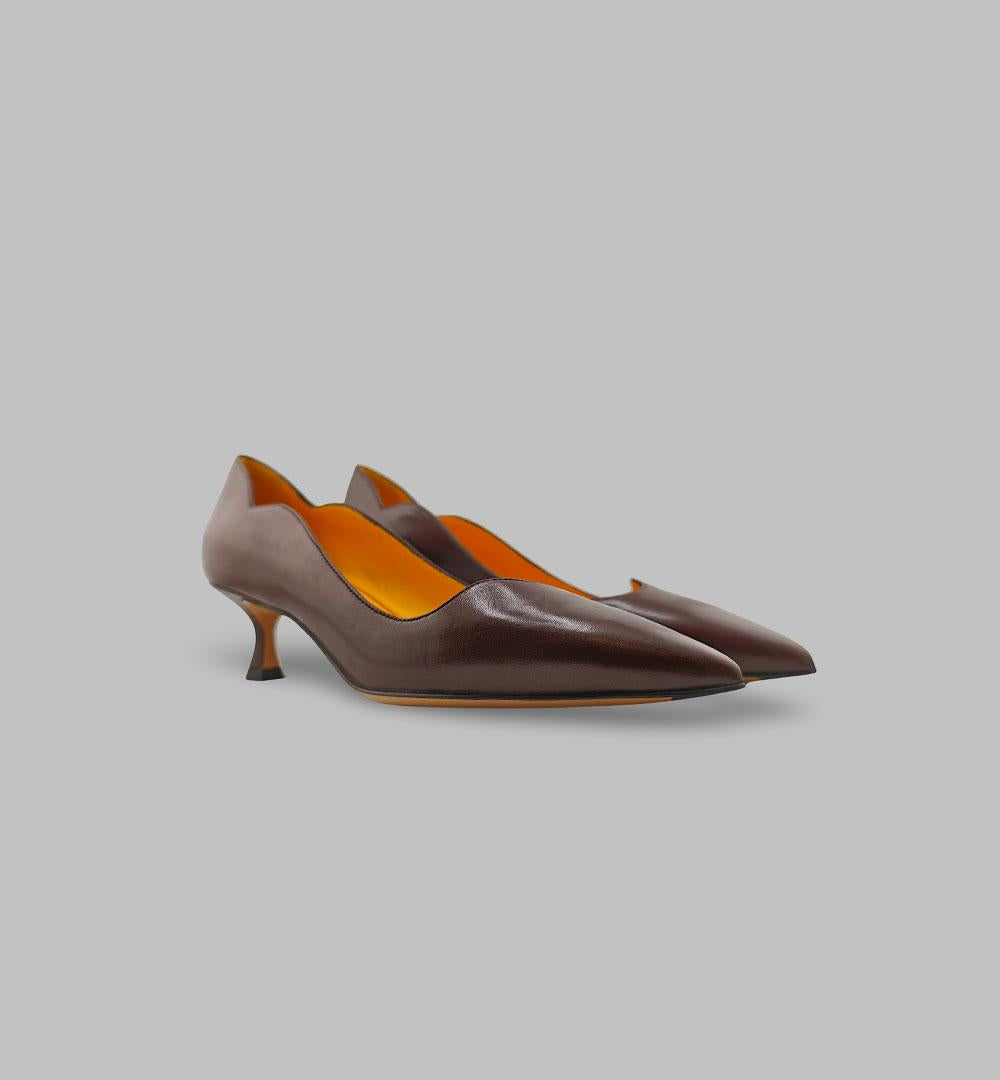 Decolletè Mara Bini donna W231003 caffè W231003 ORLO C MARA BINI