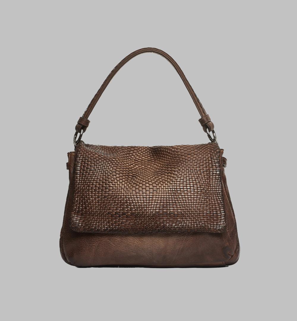 Borsa Anfora Reptile's house donna H731V41015 Tabacco<BR/> H731V41015 ANFORA TABACCO REPTILE'S HOUSE