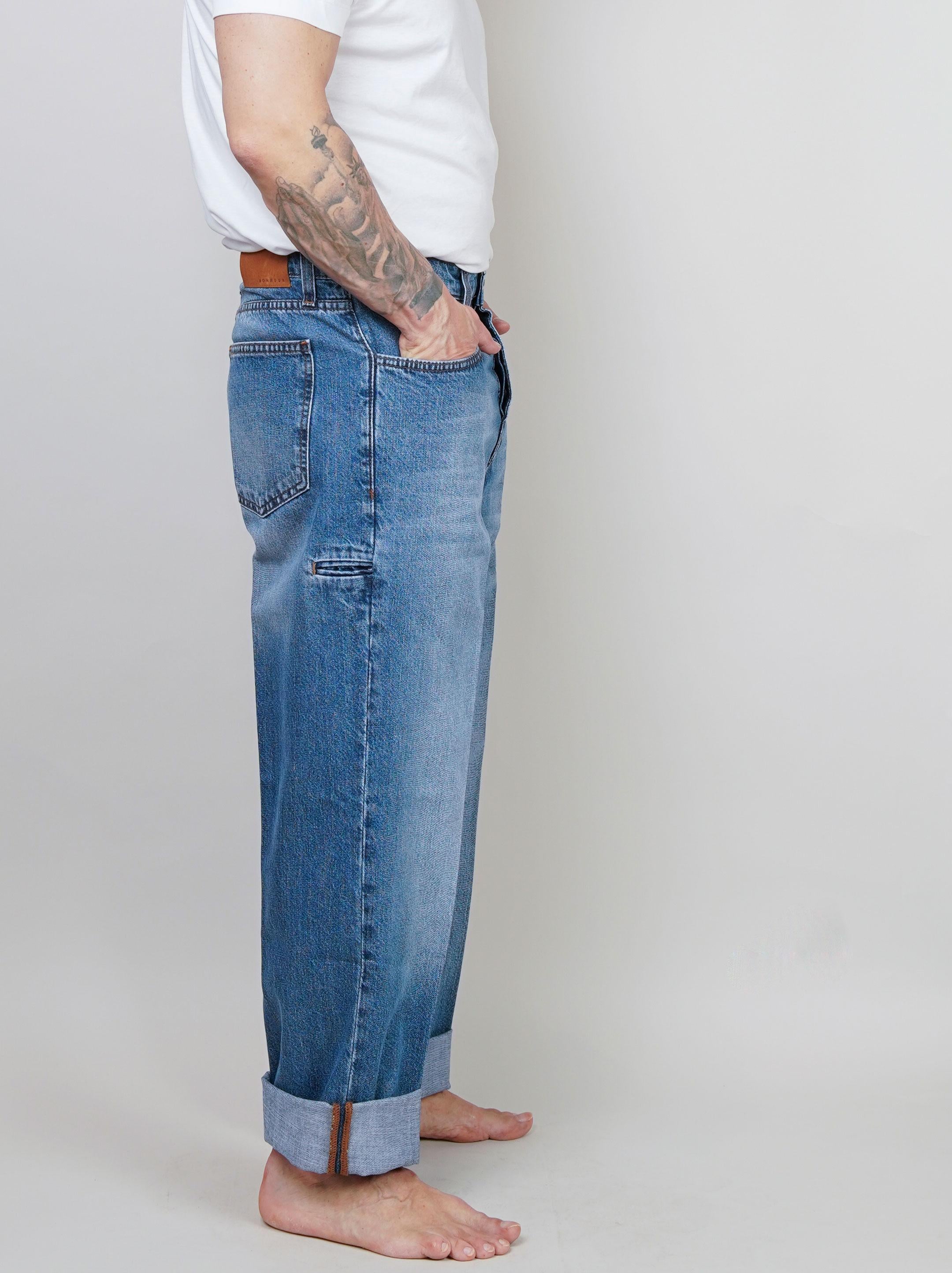 Jeans Bonheur uomo Osaka blu OSAKA S/L 155 BONHEUR