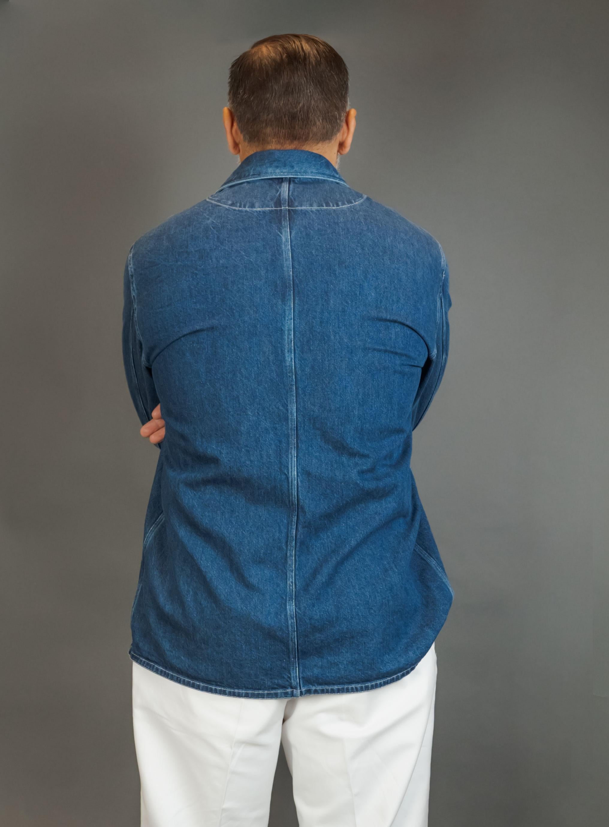 Overshirt GIANGI uomo ROBERTO Denim medio ROBERTO DENIM MEDIO GIANGI X OFFICINE