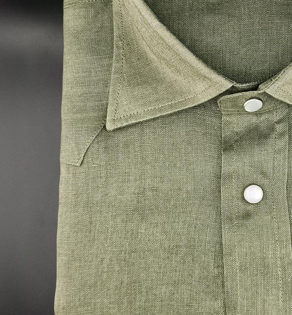 Camicia SARTORIO uomo TEXAS Verde TEXAS 464209009 SARTORIO