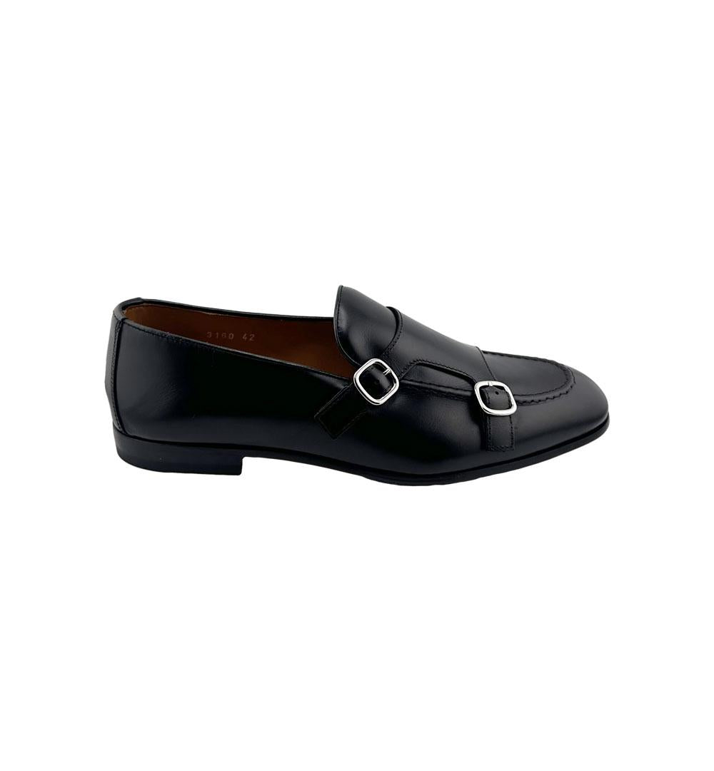 Doppia fibbia Doucal's 3160 N00ANDLER nero 3160 N00 ADLER.N DOUCAL'S