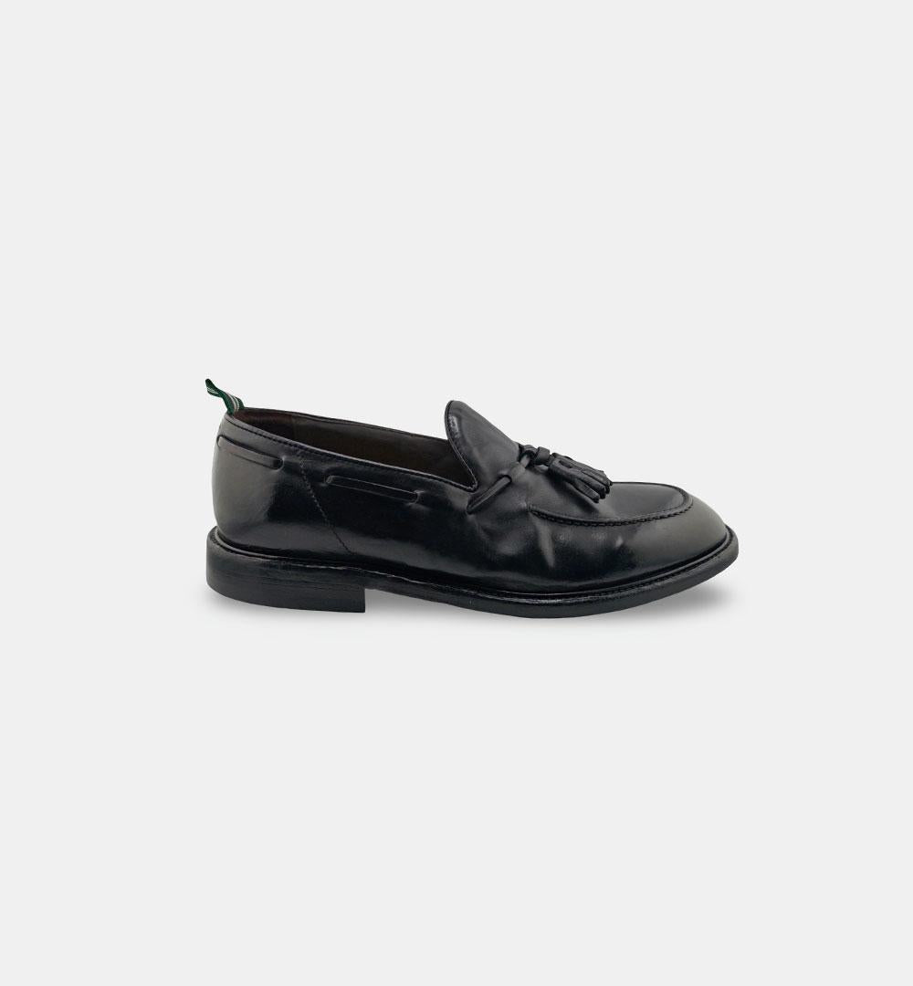 Mocassino GREEN GEORGE uomo 6011 Nero 6011 NAP MAREMMA WASH GREEN GEORGE