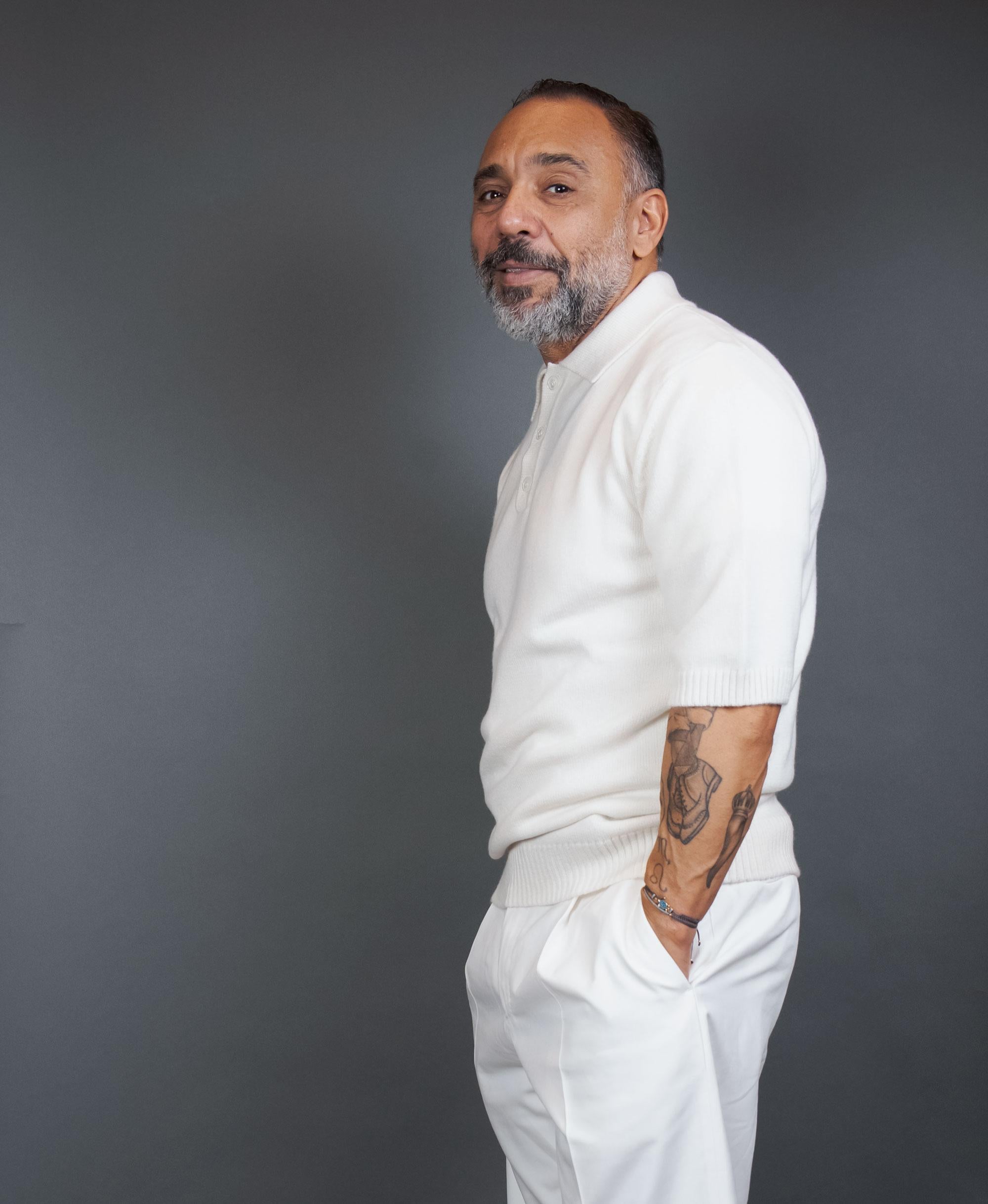 Maglione DANIELE FIESOLI uomo 9023 Bianco 9023 01 ICEWHITE DANIELE FIESOLI