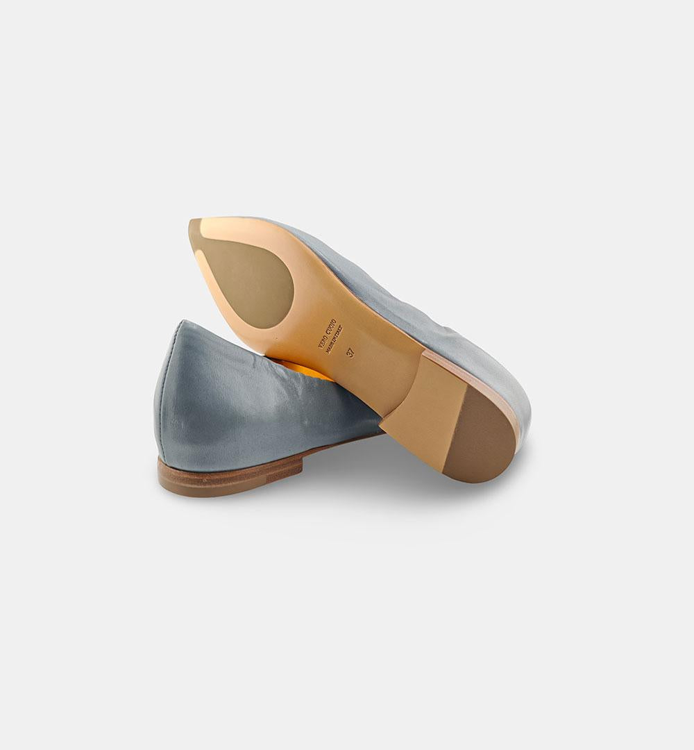 Ballerine Mara Bini donna Z523 Milena ceruleo Z523 BALLERINA.C MARA BINI