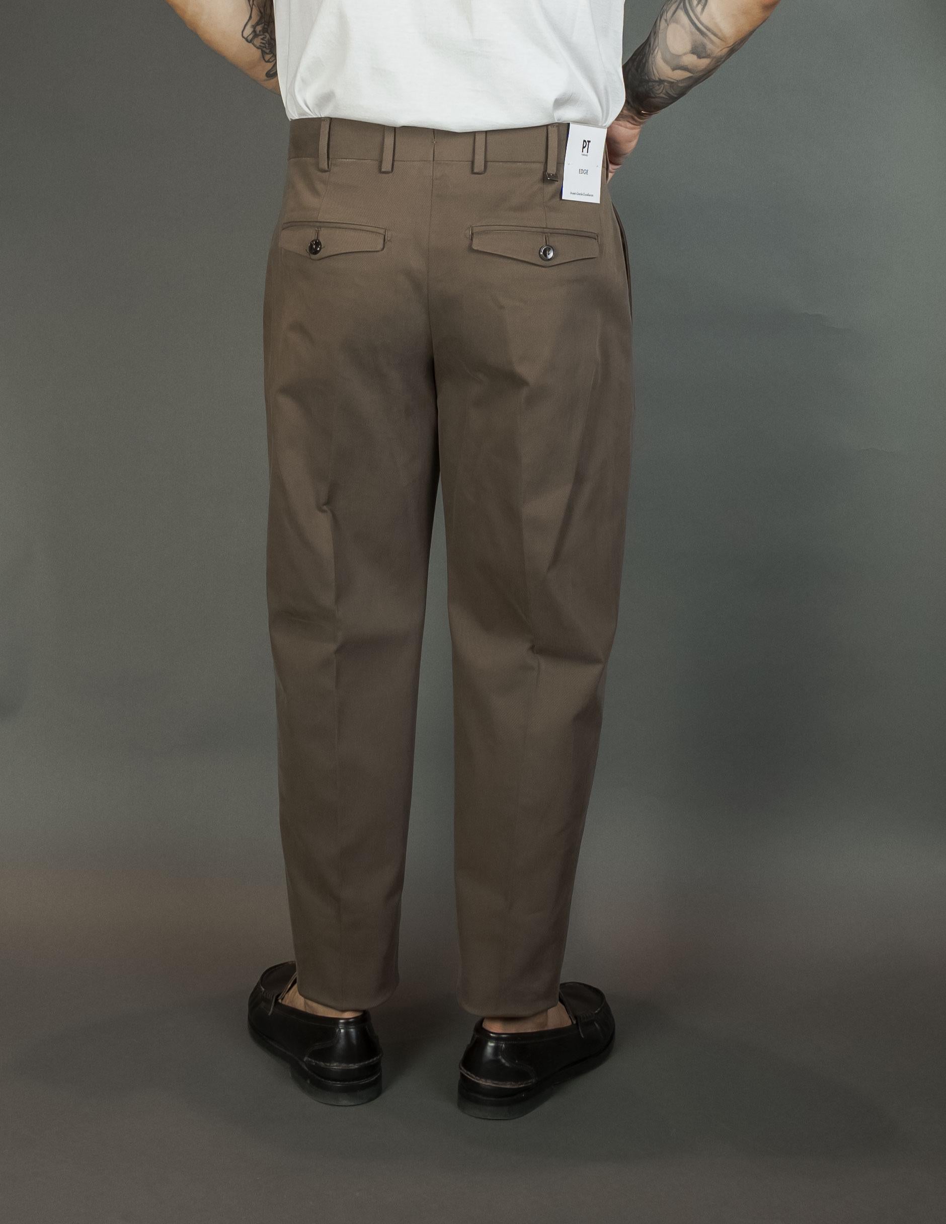 Pantalone PT Torino uomo RSZAZ40FWD SD75 marrone RSZAZ40FWD SD75 0155 MARRONE PT TORINO